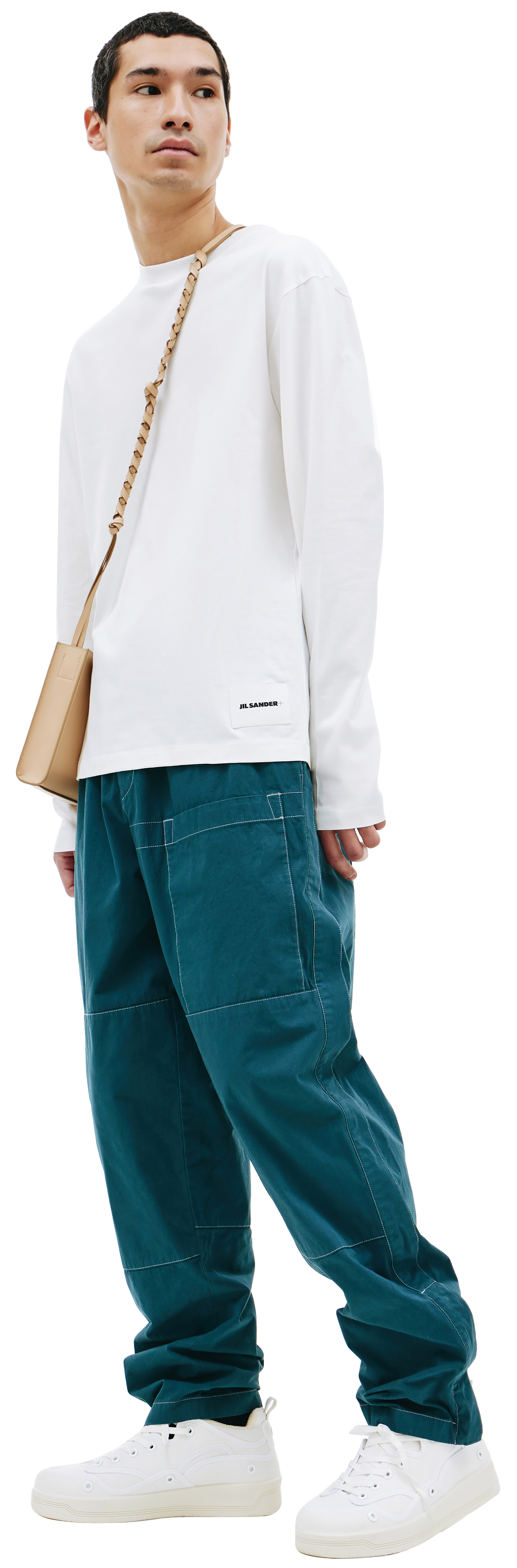 Jil Sander Комплект из 3-х базовых лонгсливов