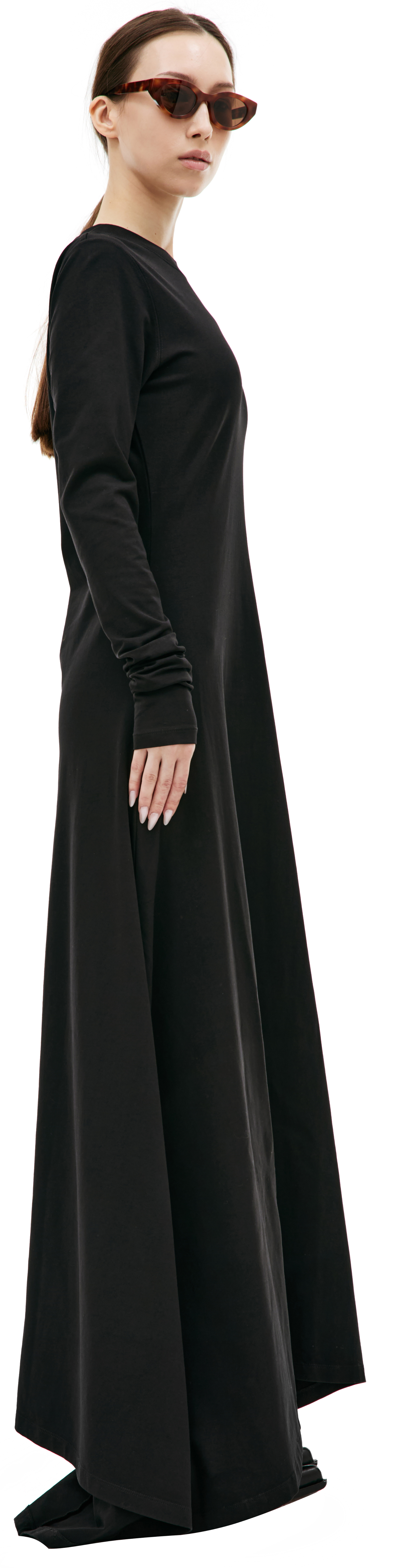 VETEMENTS Асимметричное платье с логотипом