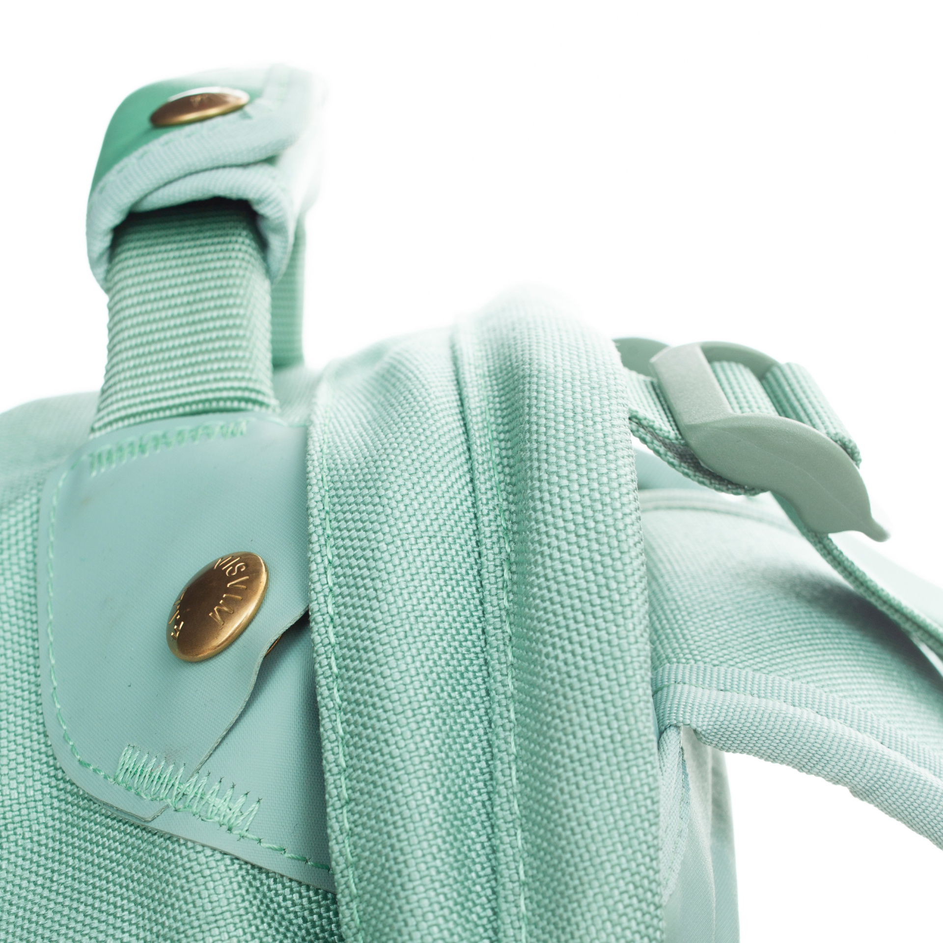 visvim Рюкзак с кожаной отделкой