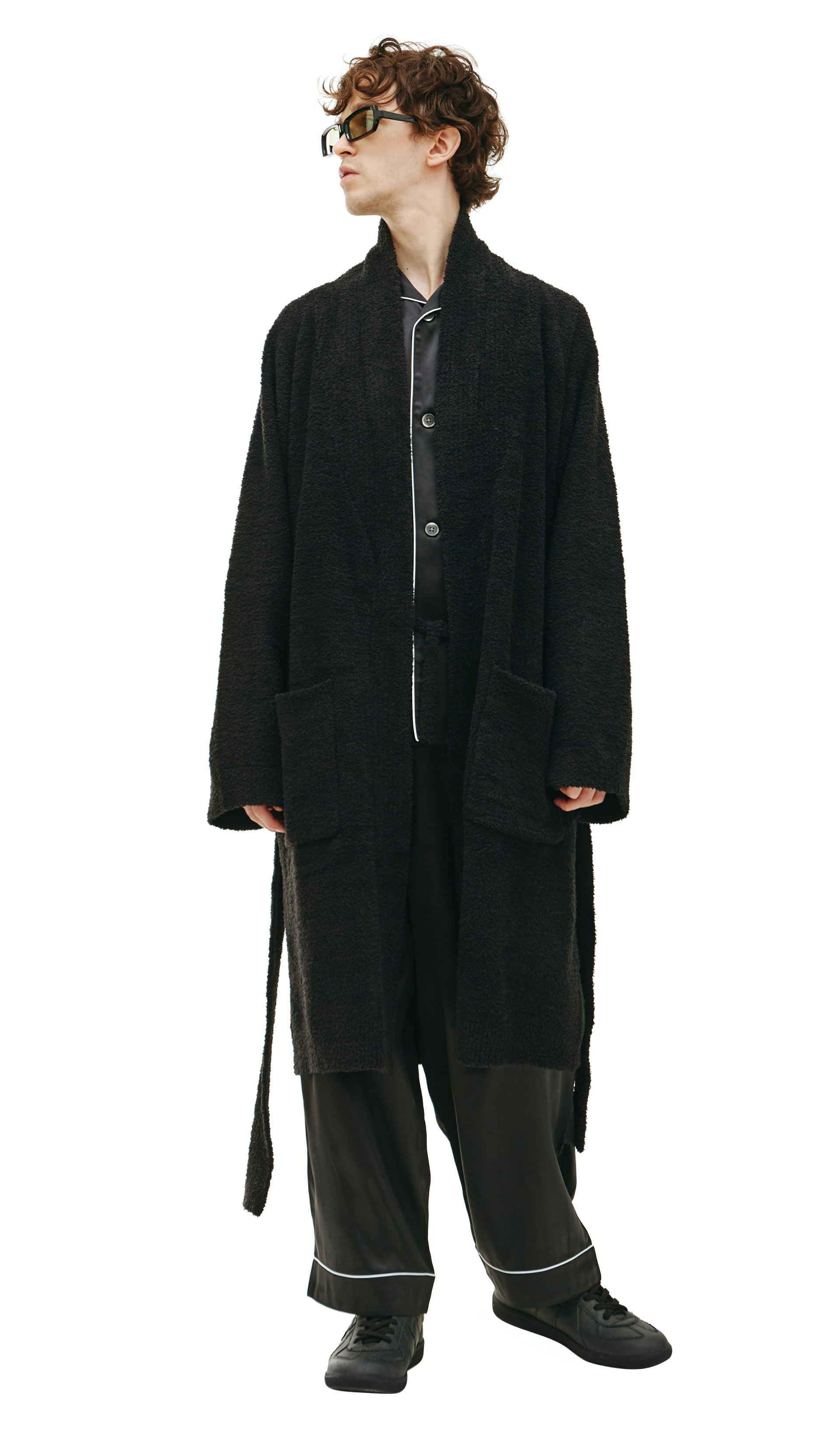 Mastermind WORLD Махровый халат с логотипом