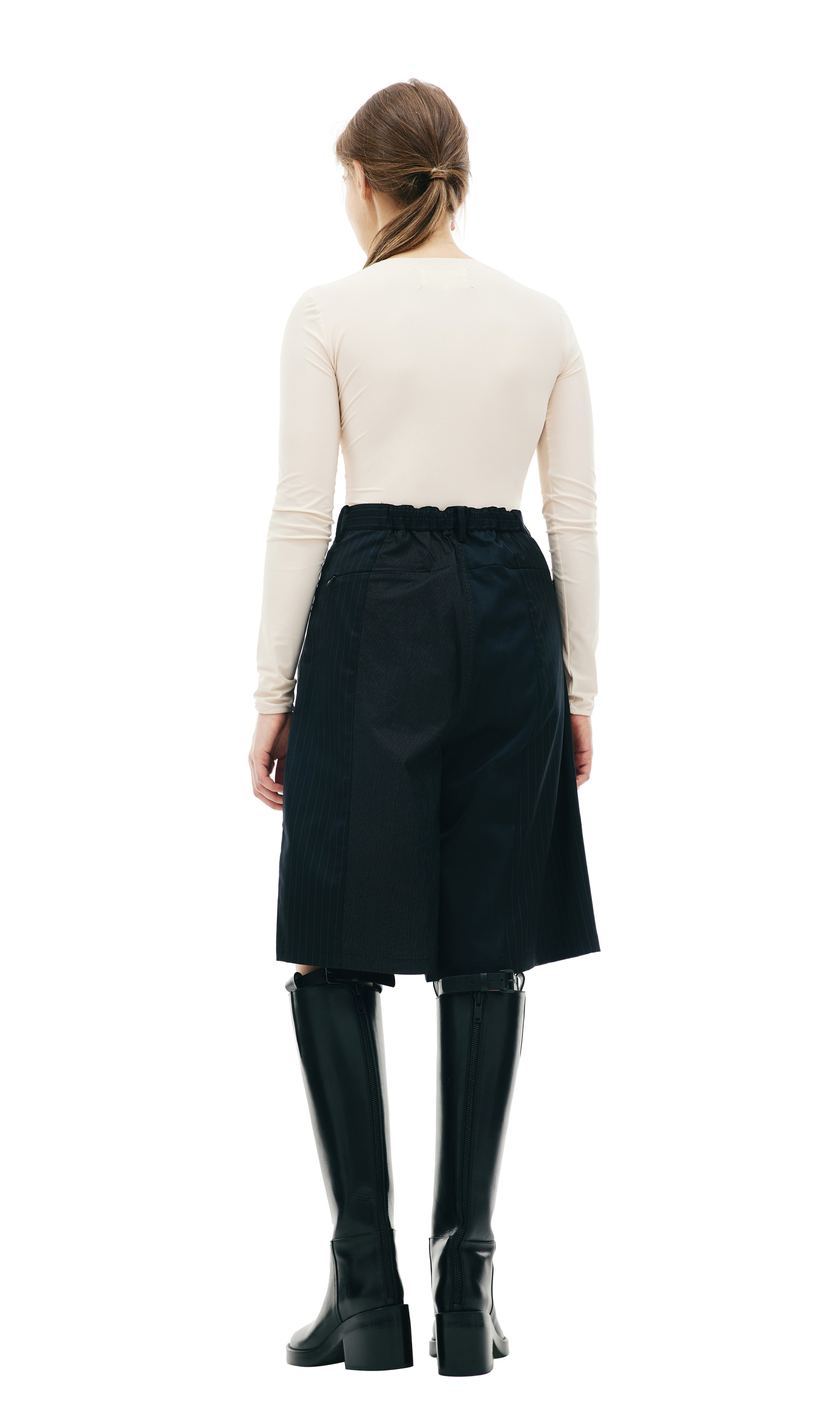 KIMMY Шорты пэчворк в полоску