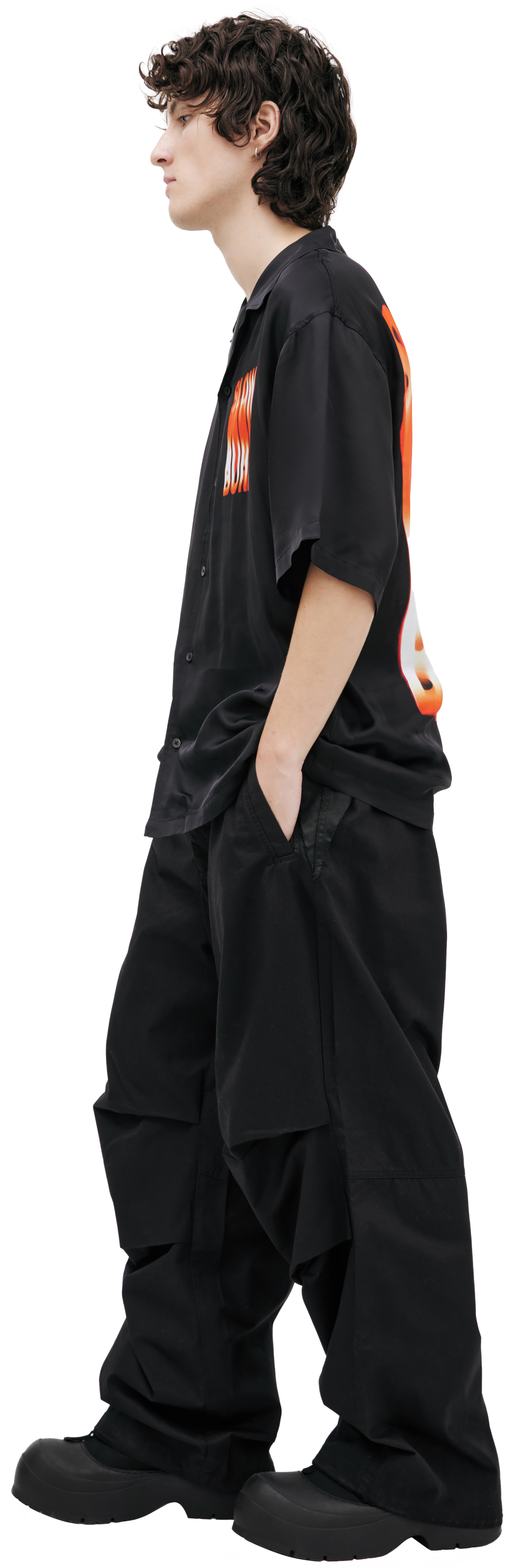 Diesel Рубашка с принтом \'slow burn\'