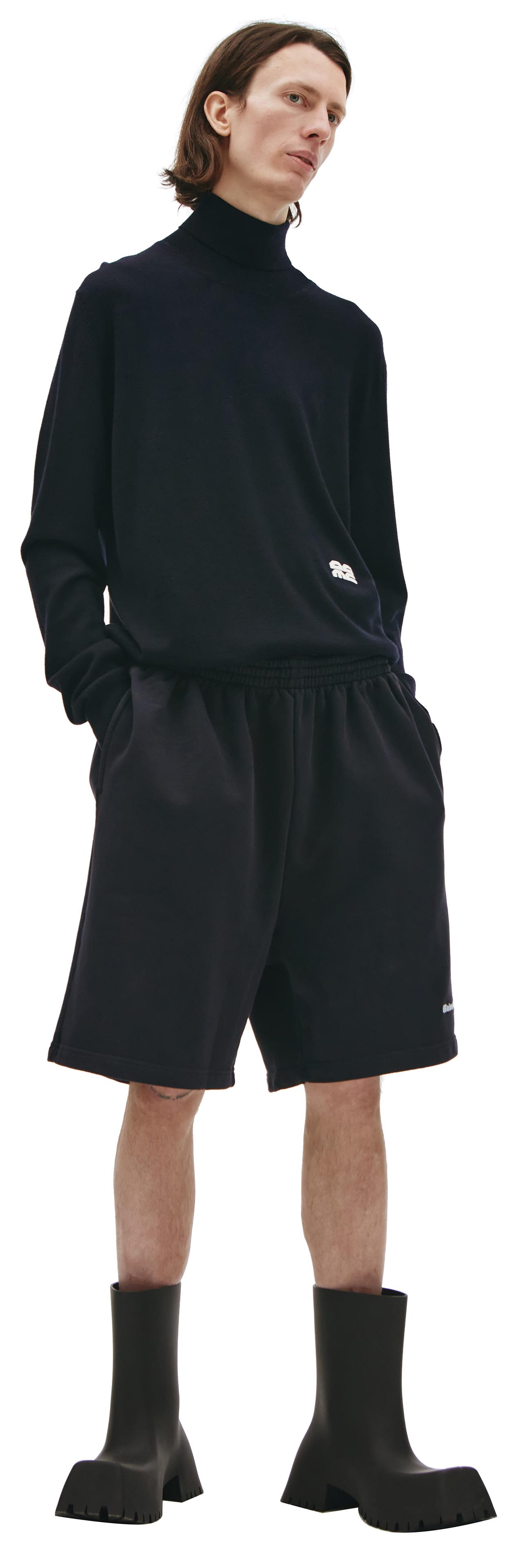 Balenciaga Хлопковые шорты с логотипом