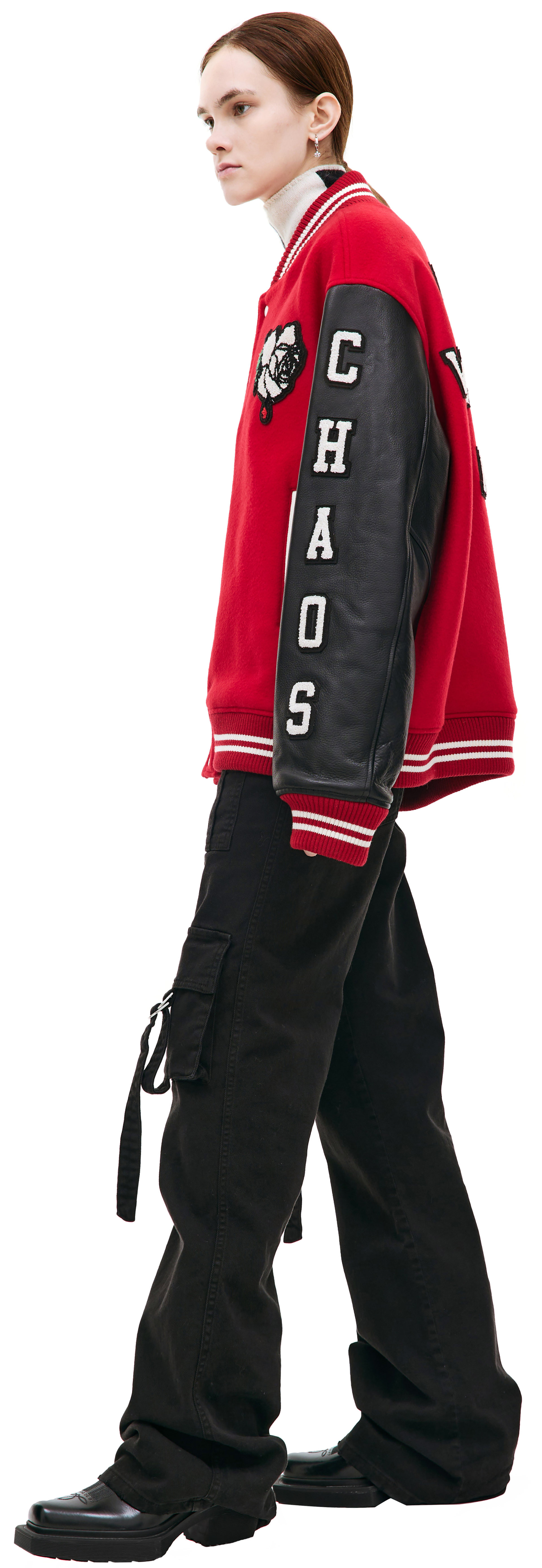 Undercover Комбинированный бомбер с нашивками