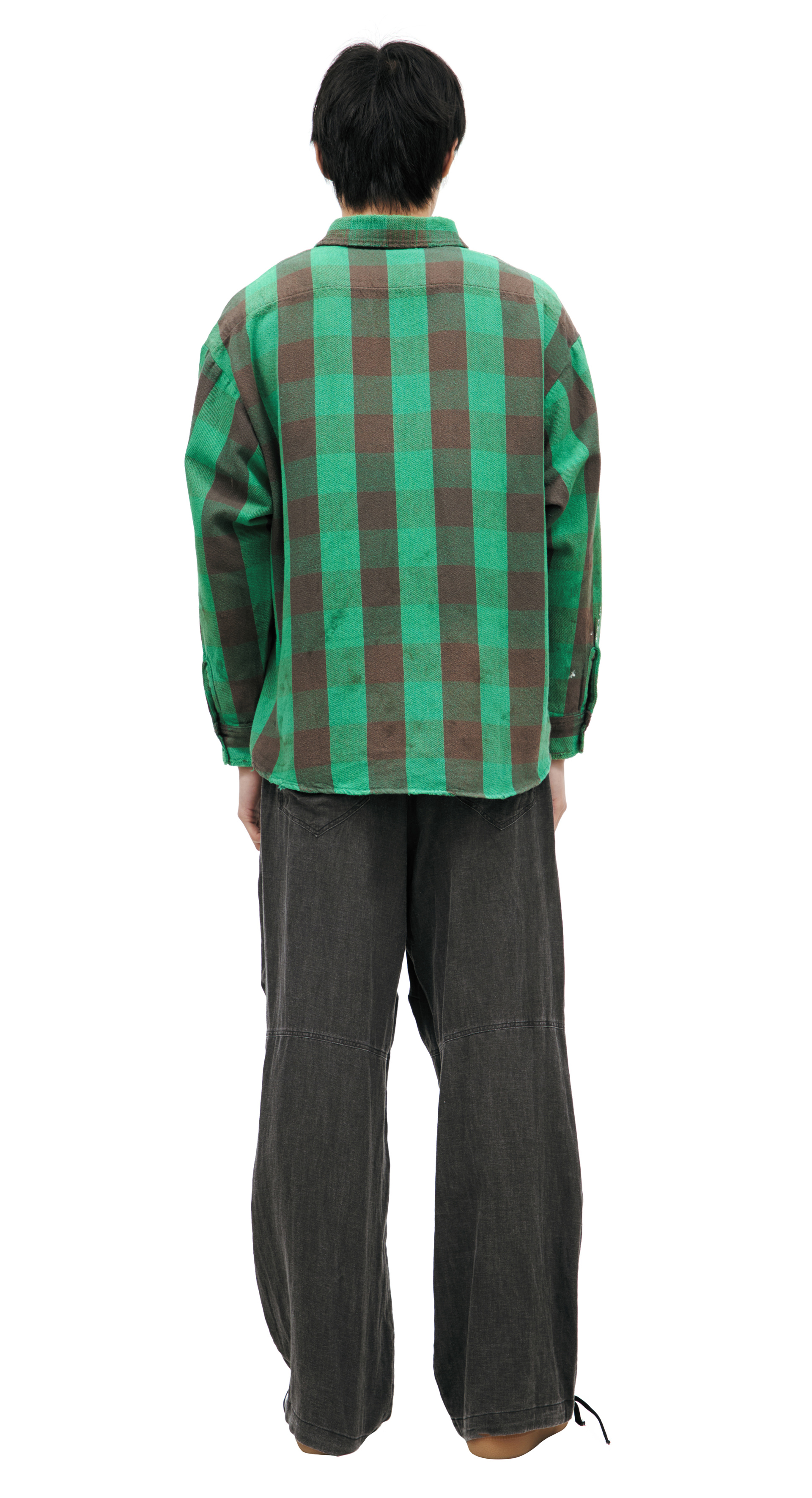 Saint Mxxxxxx Хлопковая рубашка в клетку