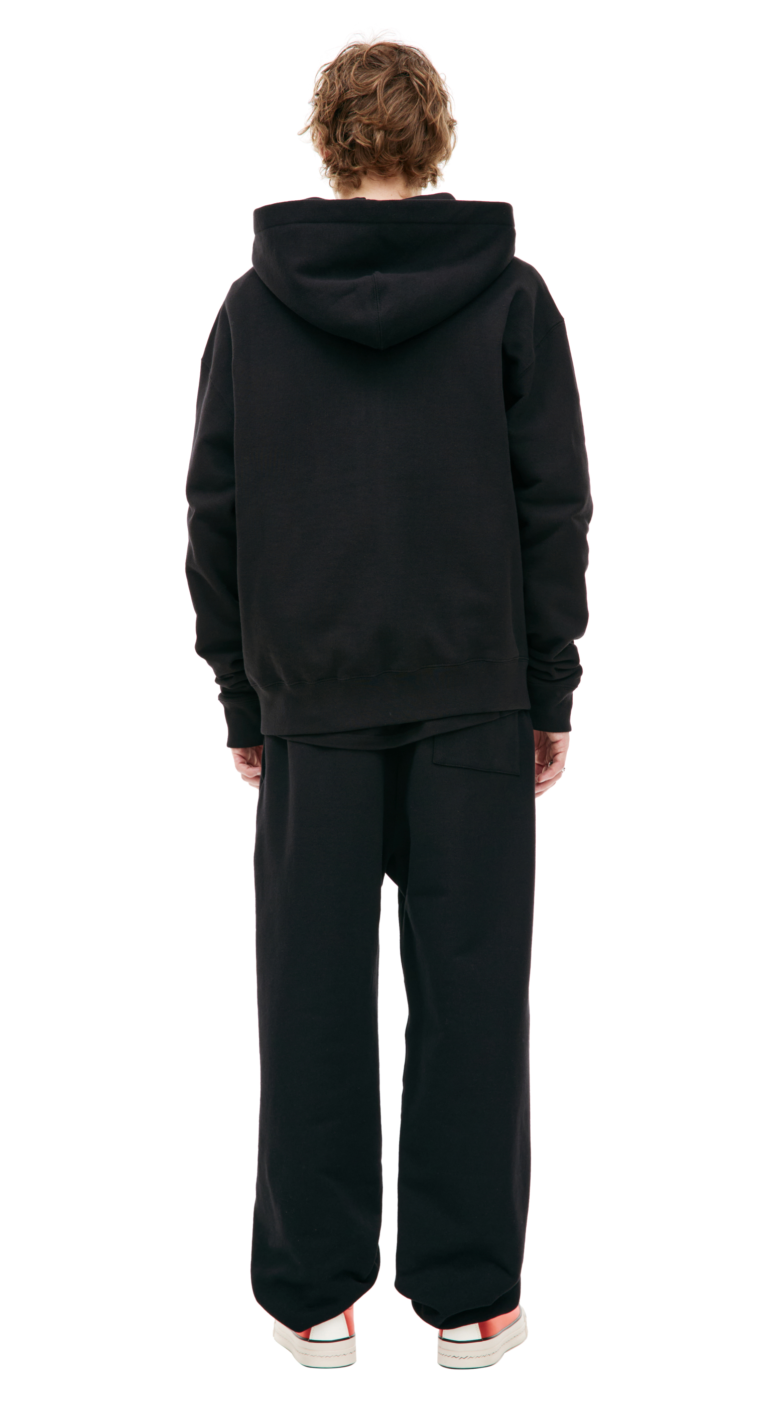Jil Sander Худи на молнии с патчем