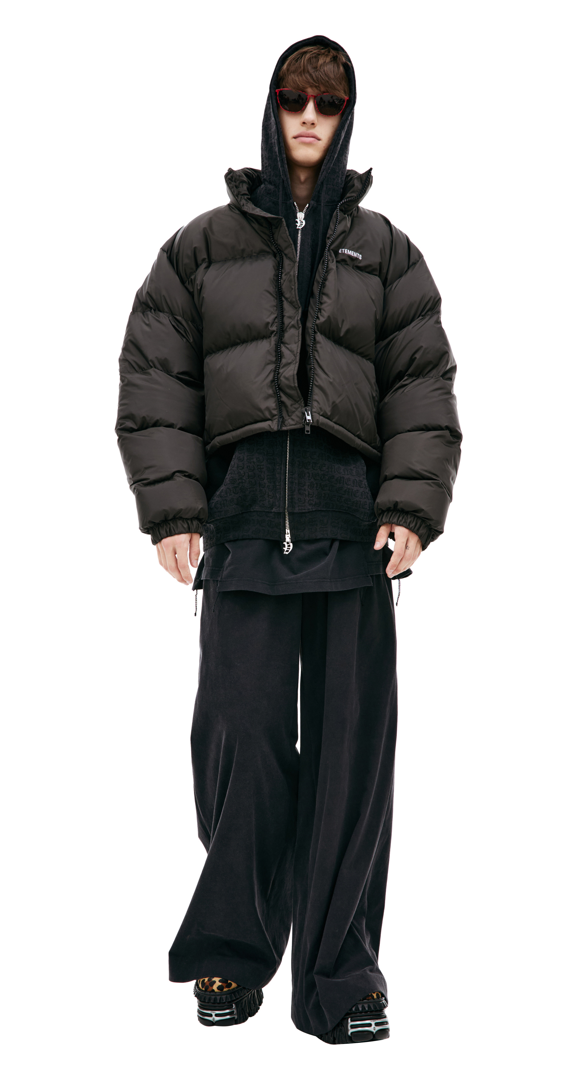 VETEMENTS Укороченный пуховик