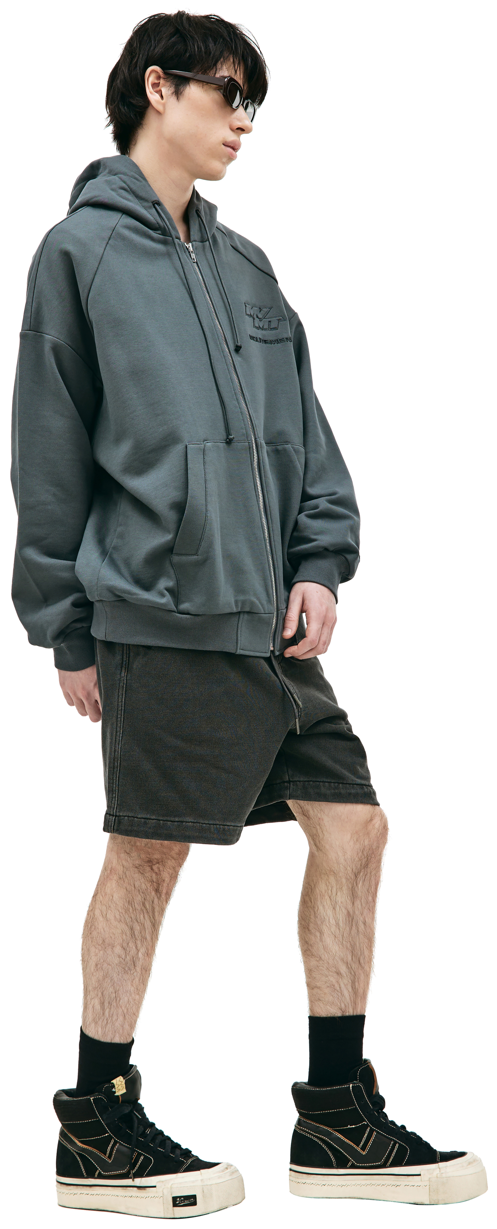 Juun.J Худи с вышивкой Mouvement