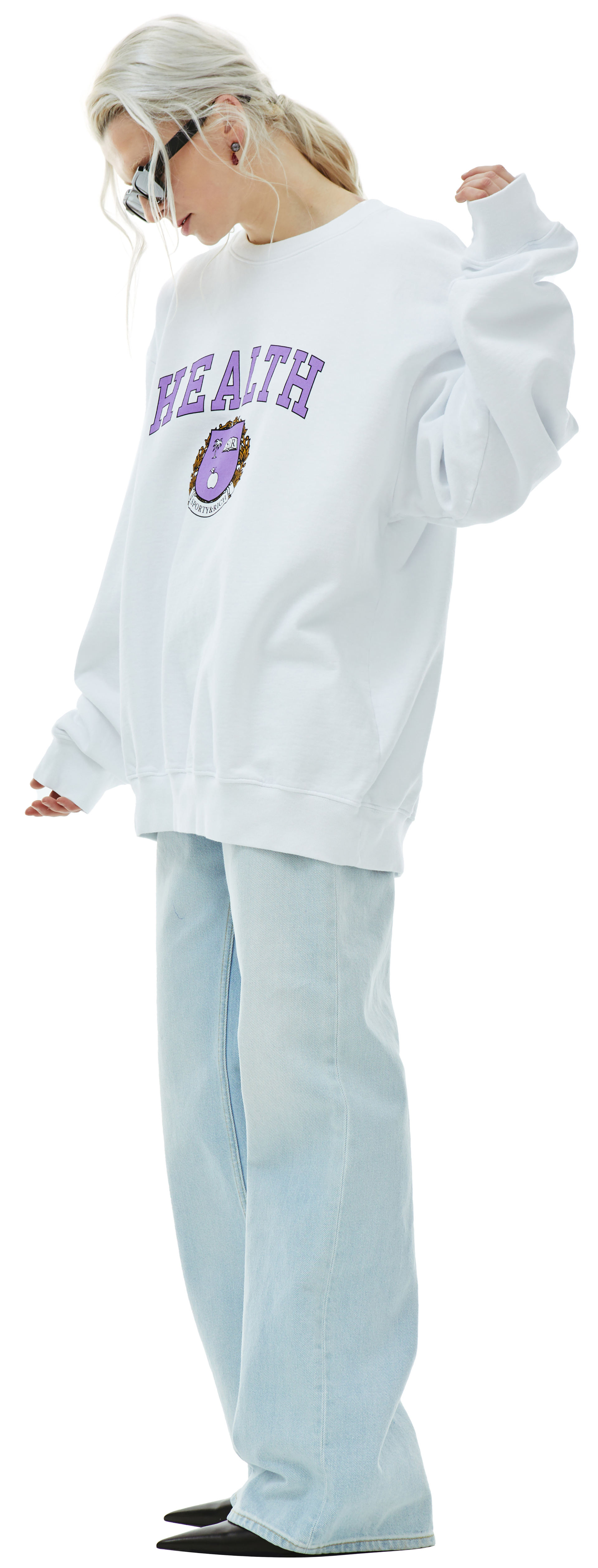 SPORTY & RICH Оверсайз свитшот Diana