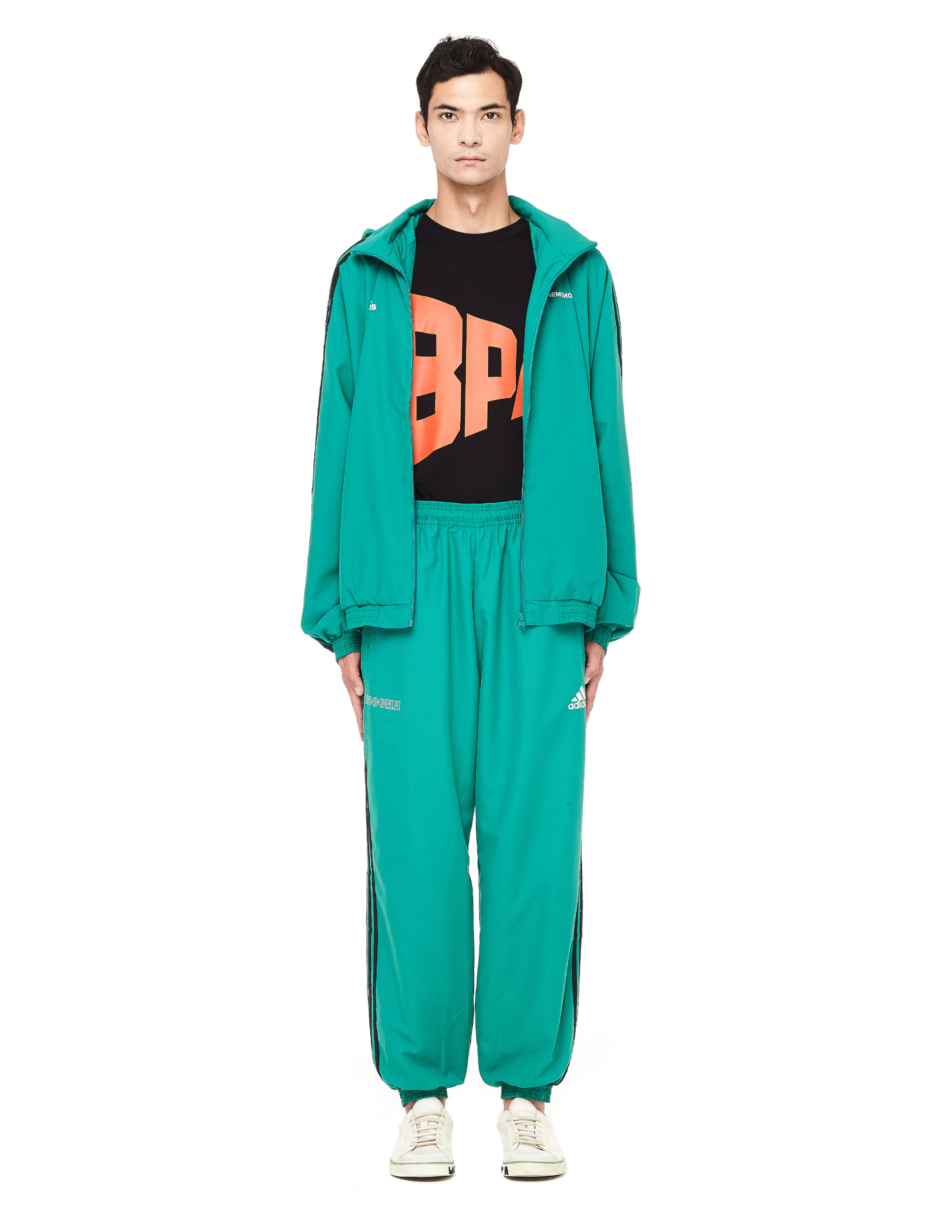 Gosha Rubchinskiy Олимпийка Adidas с принтом \'Россия\'