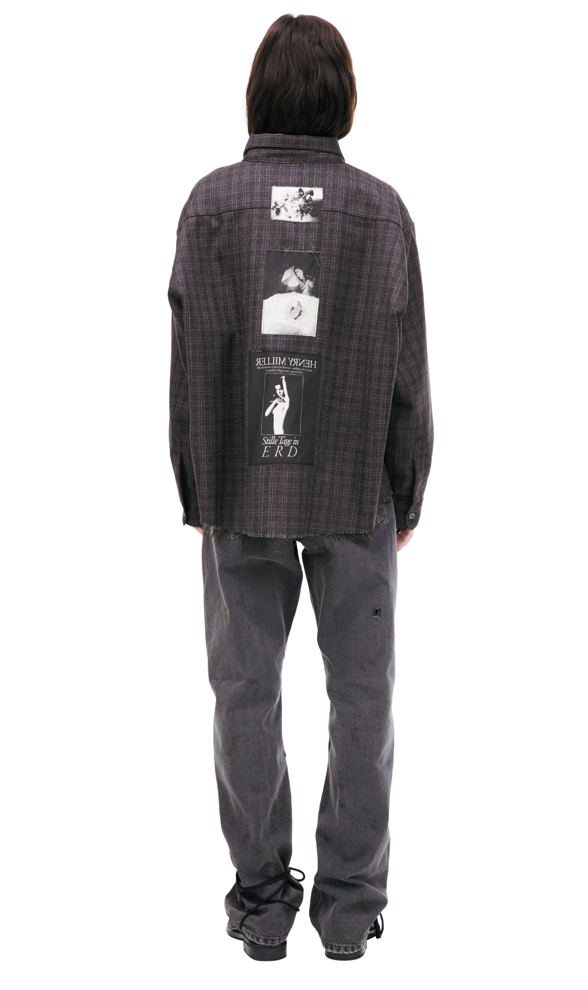 Enfants Riches Déprimés Рубашка Assemblage Flannel