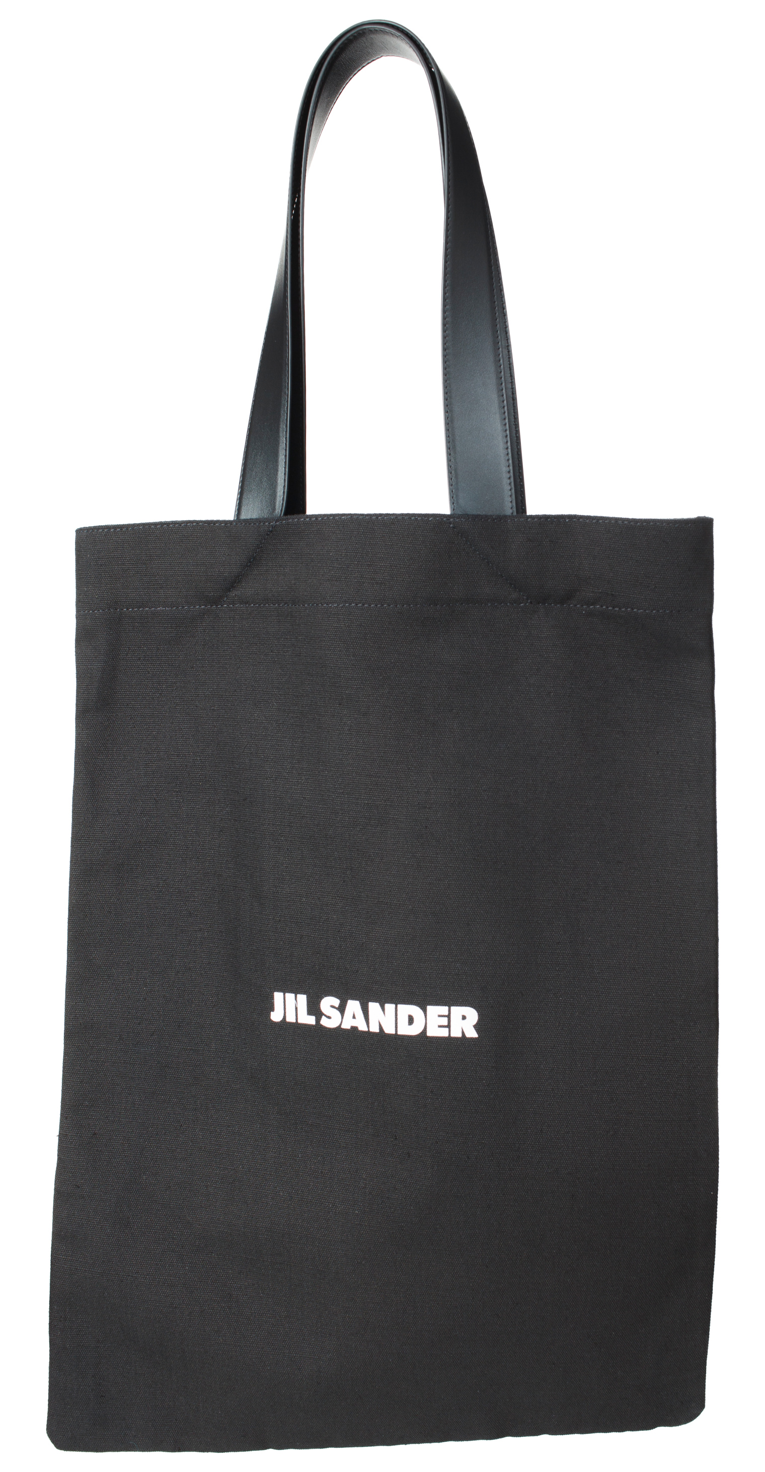 Jil Sander Сумка-шоппер с кожаными ручками