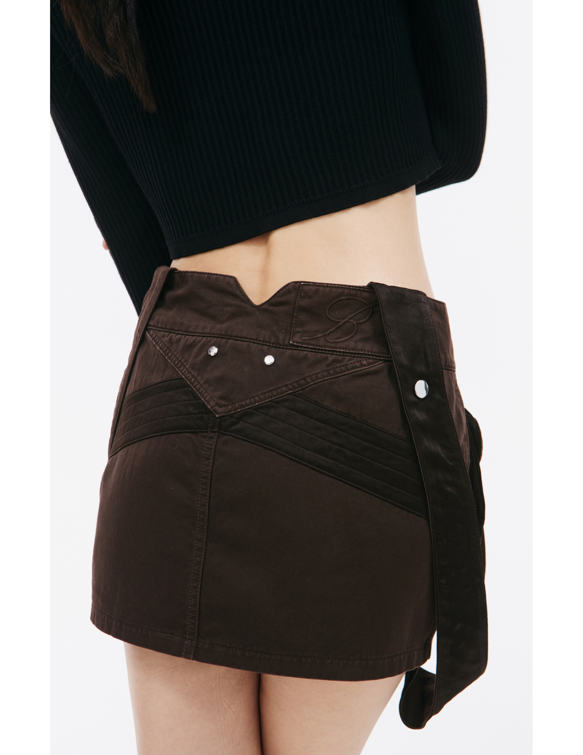 Blumarine Мини юбка карго