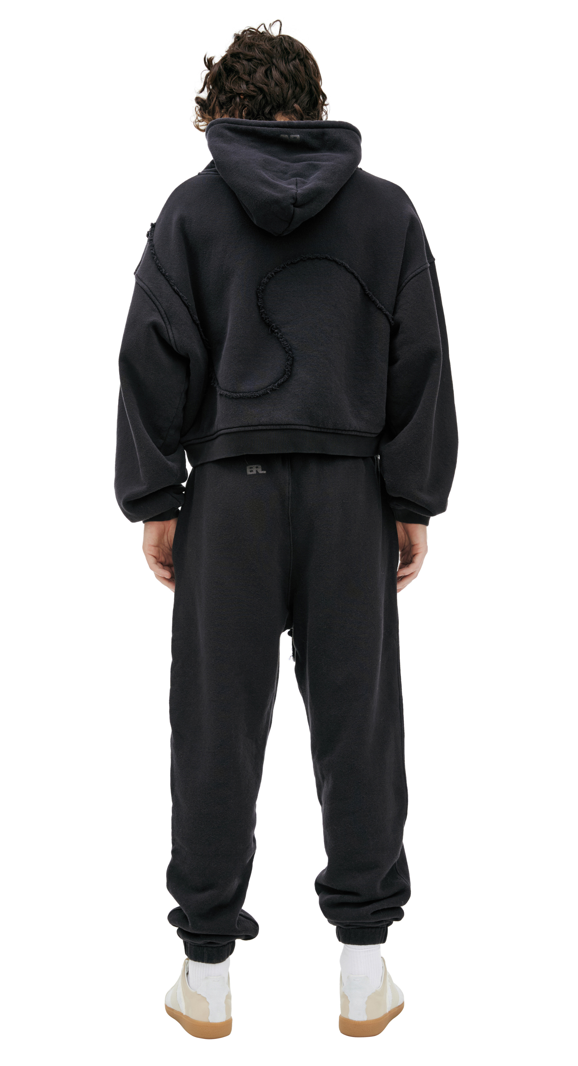 ERL Черные брюки из хлопка