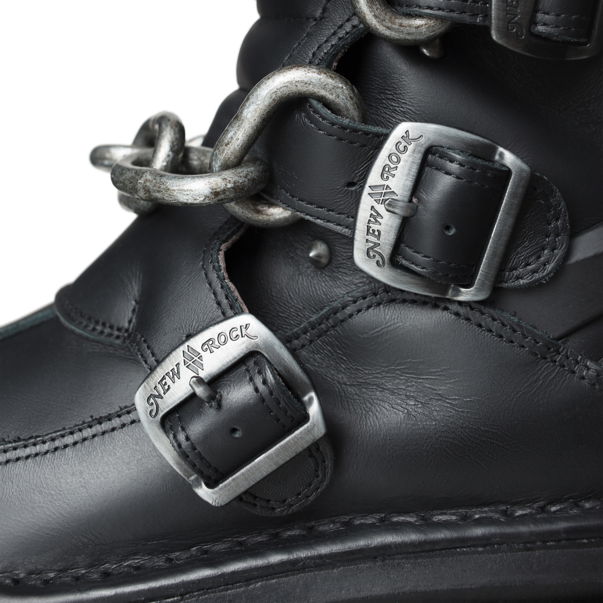 VETEMENTS Сапоги VETEMENTS x New Rock с цепями