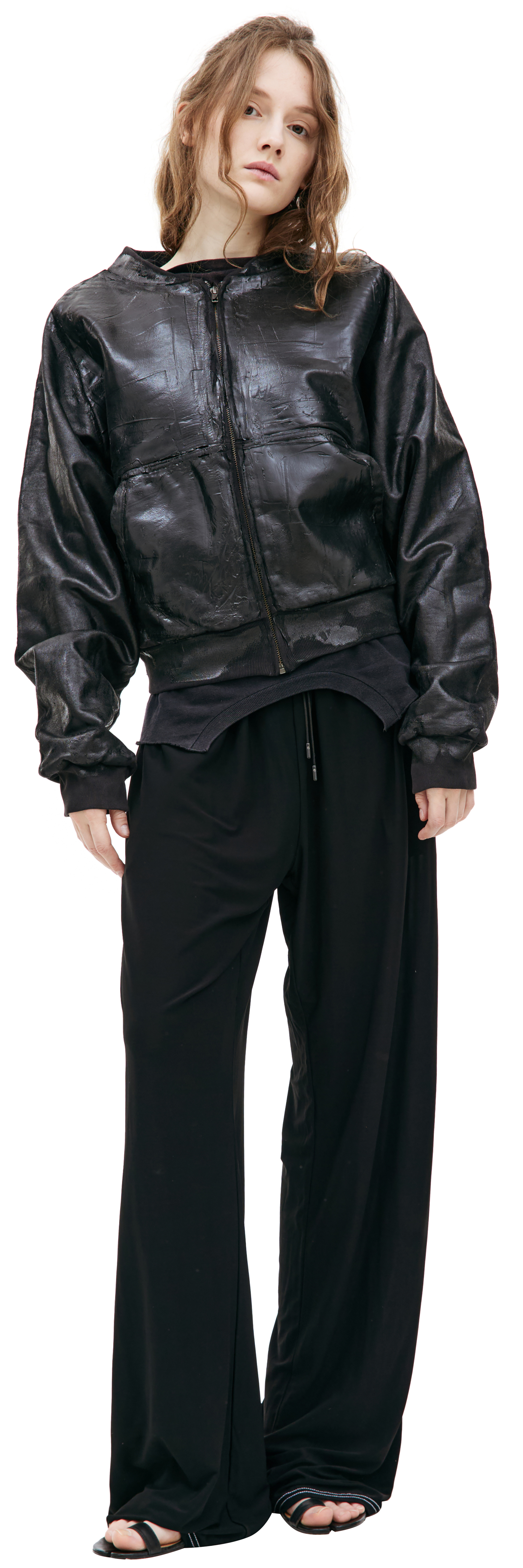 PROTOTYPES Черный бомбер на молнии