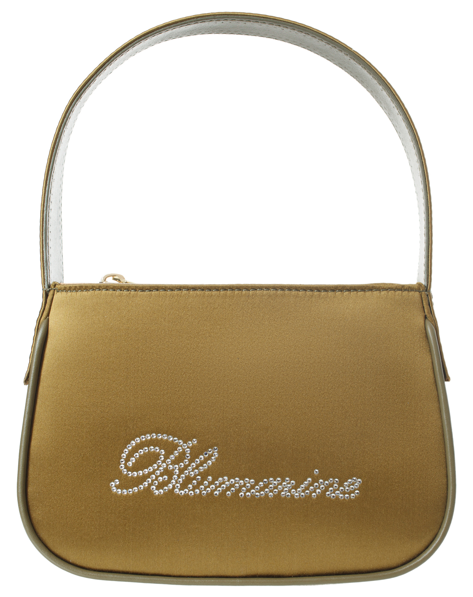 Blumarine Текстильная сумка с логотипом из страз