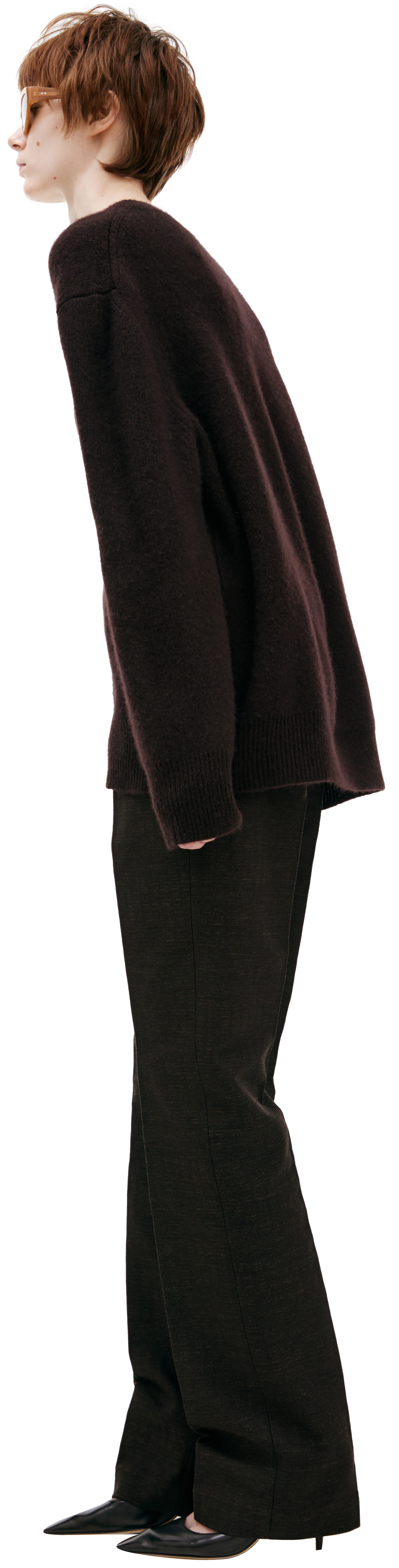 The Row Вязаный свитер из кашемира