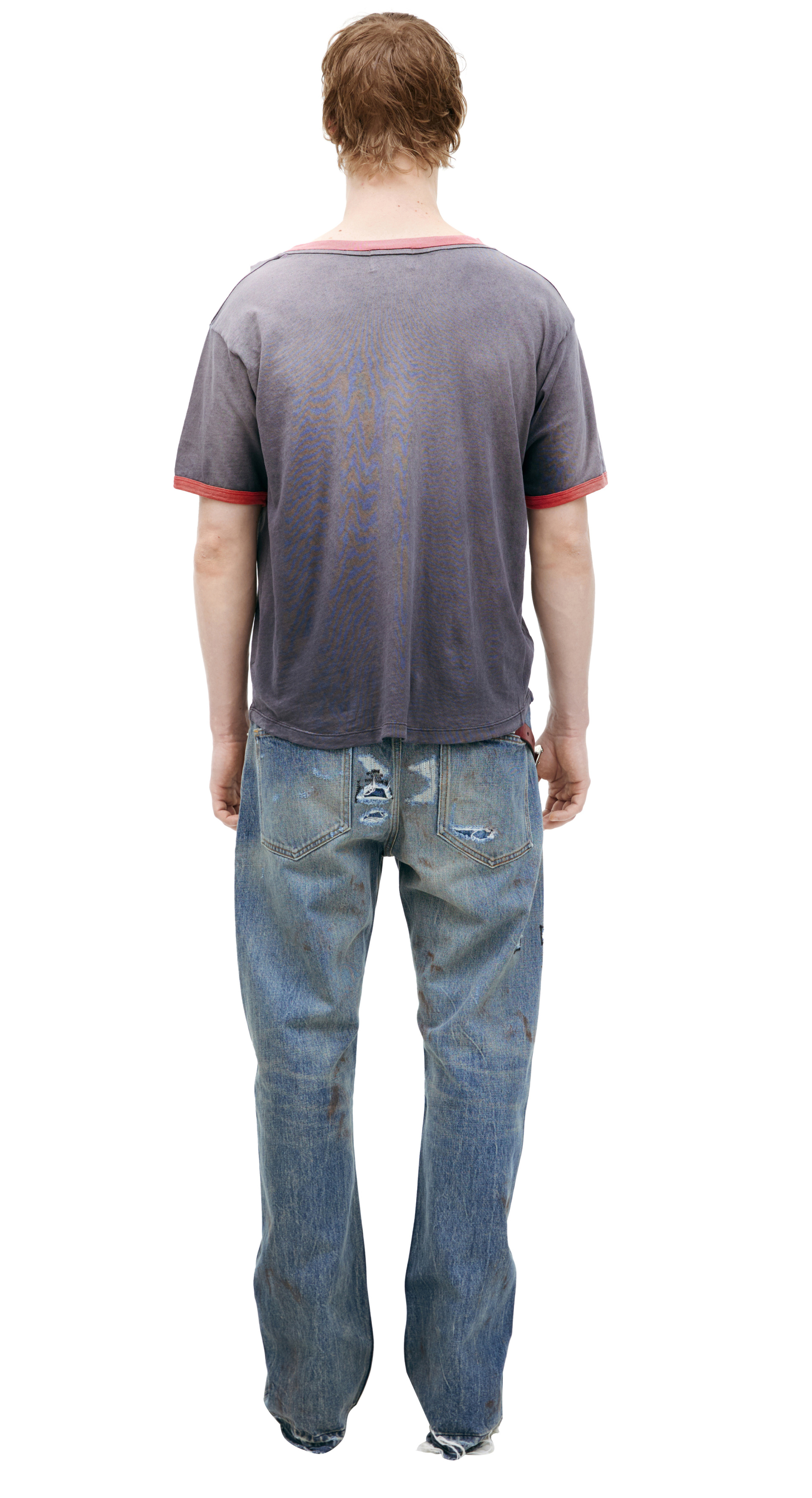 Enfants Riches Déprimés Серая футболка с логотипом