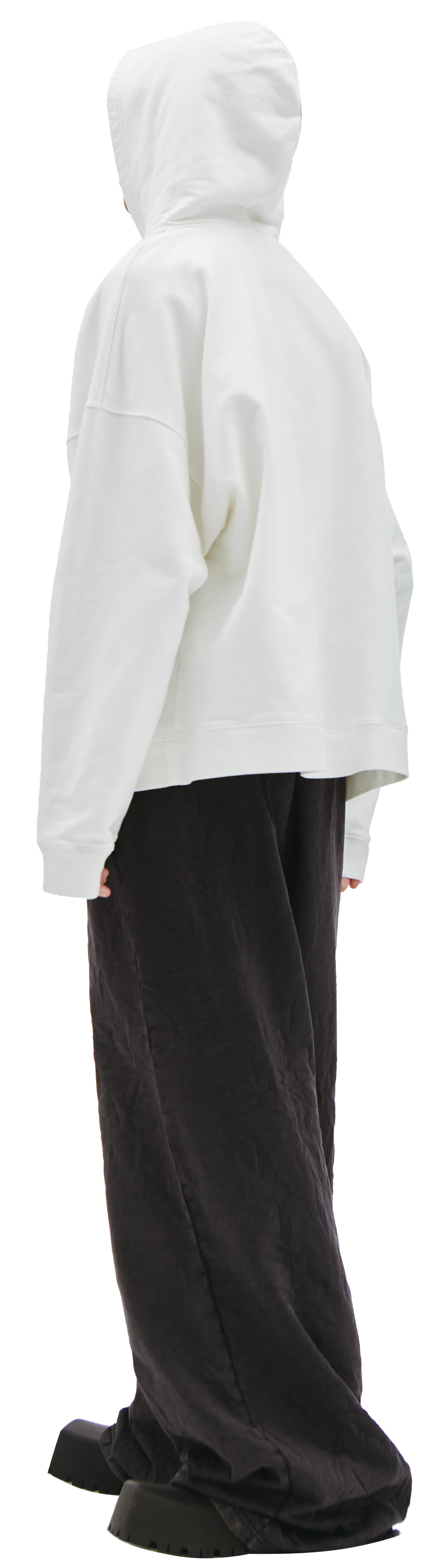 Balenciaga Оверсайз худи с вышивкой PDF