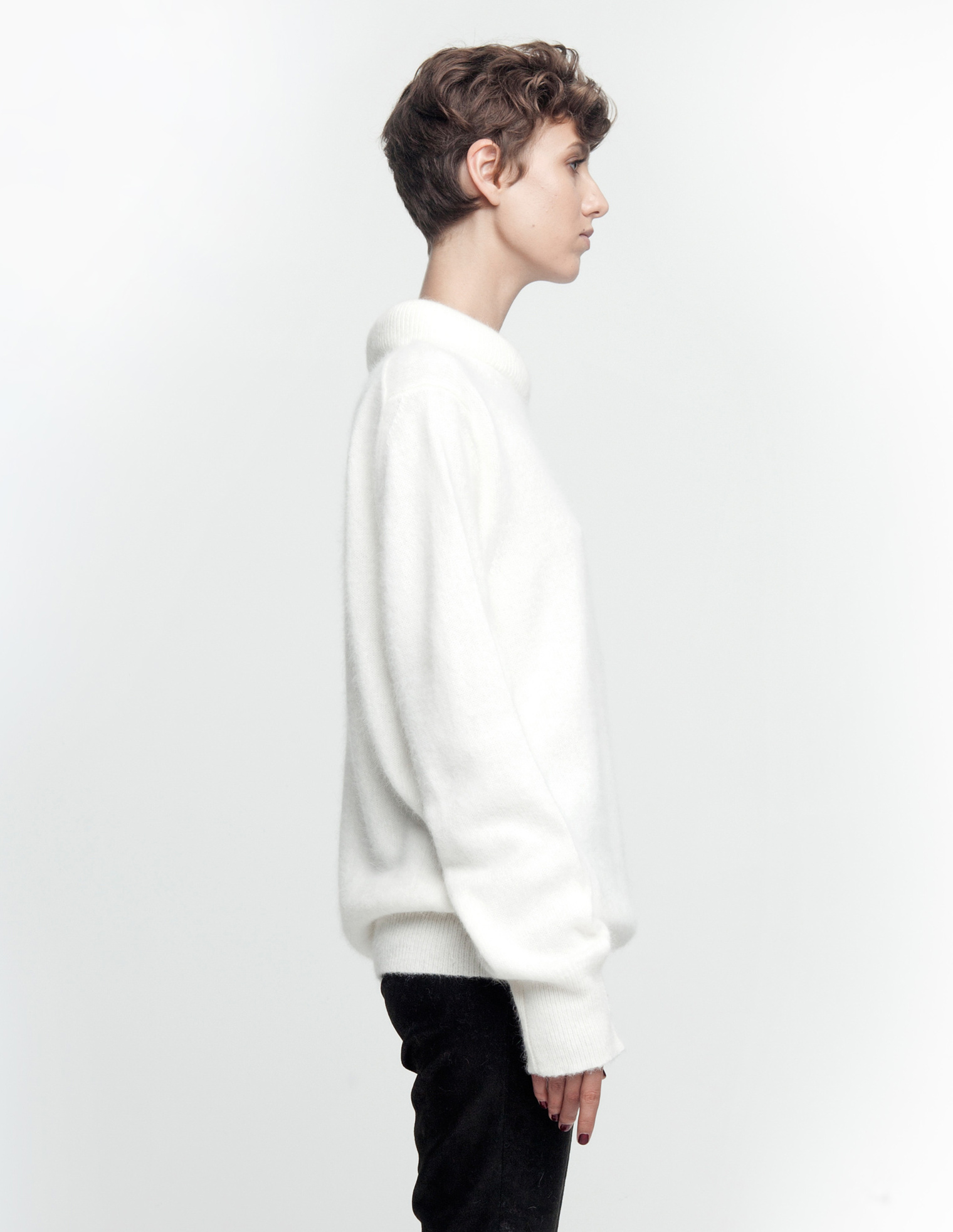 Ann Demeulemeester Джемпер с широким воротом