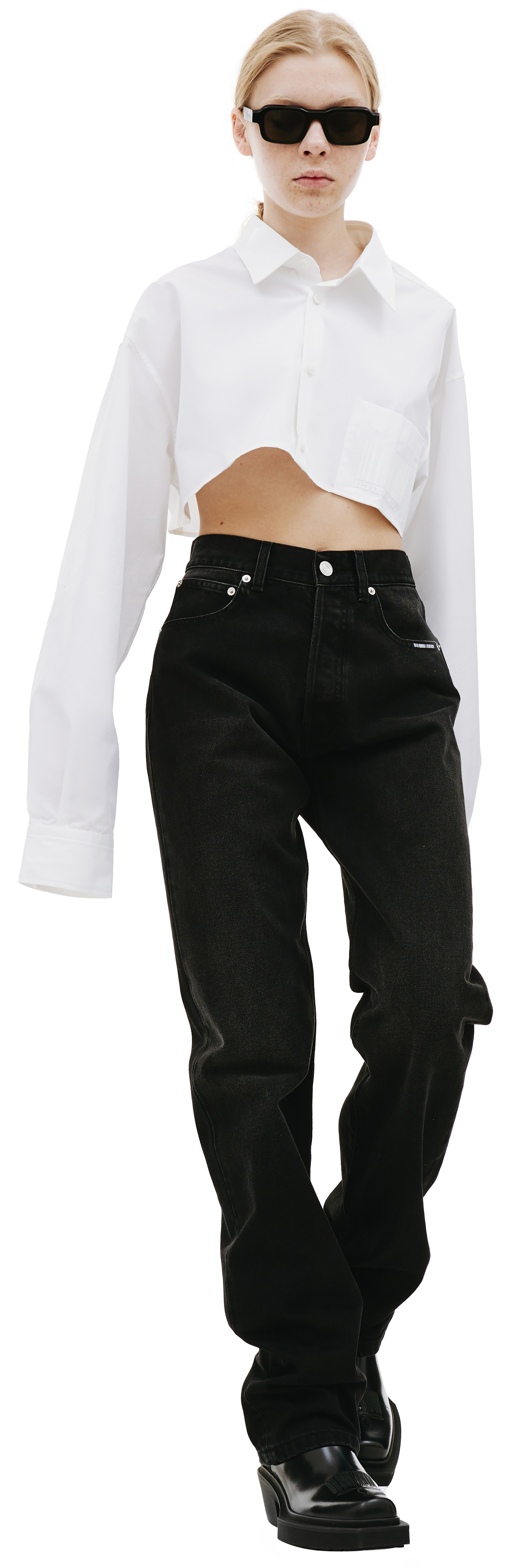 VTMNTS Укороченная рубашка Barcode