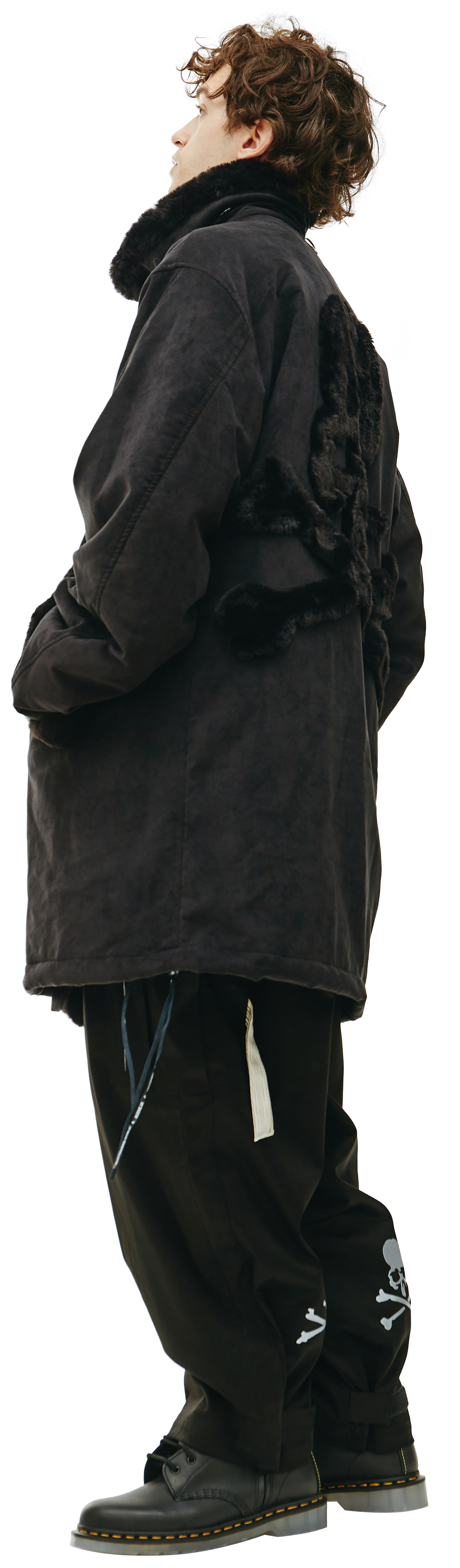 Mastermind WORLD Дубленка из искусственного меха