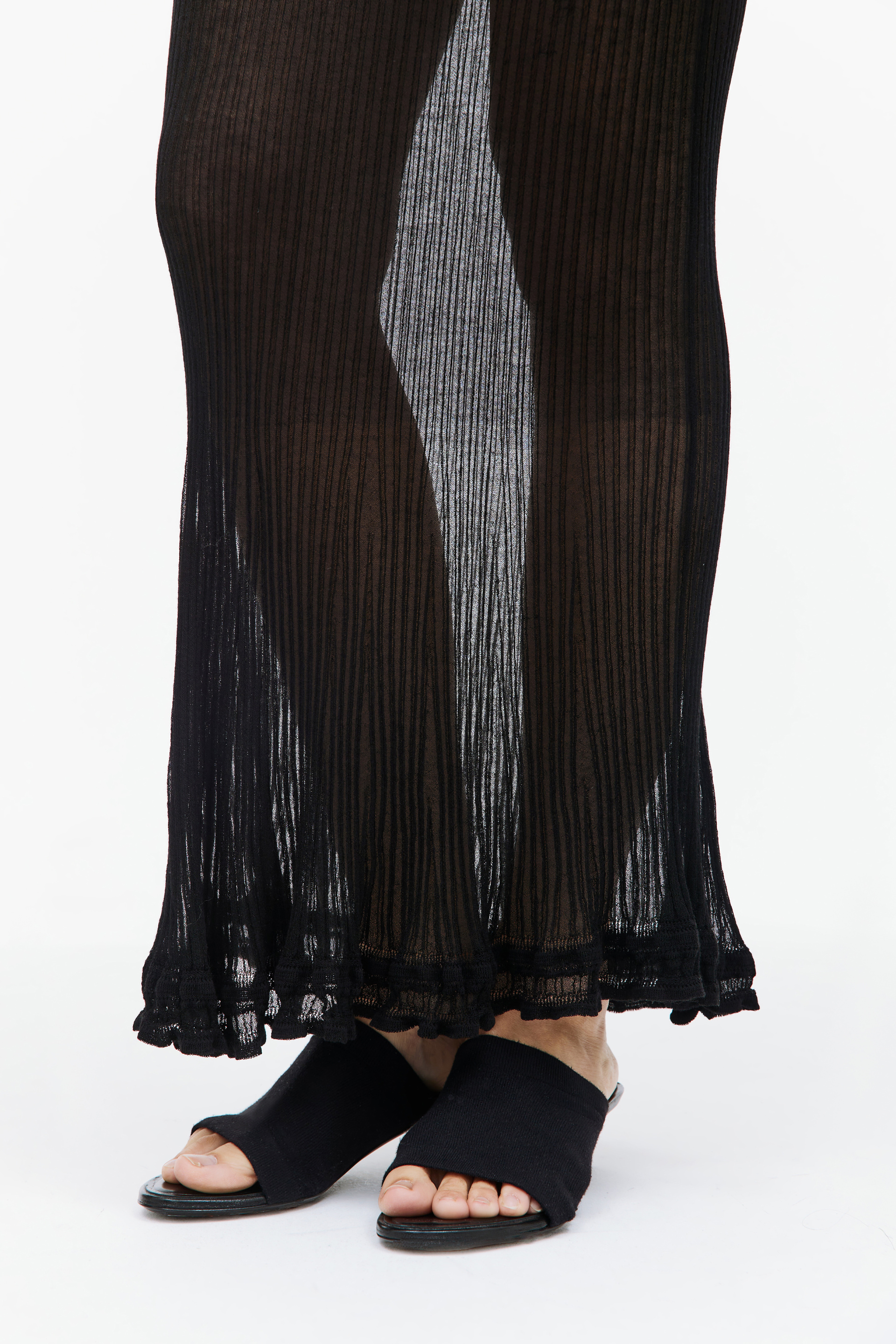 QUIRA Прозрачная юбка макси