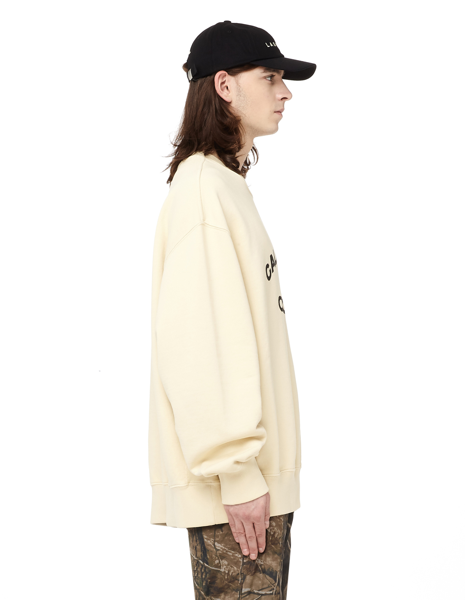 Yeezy Свитшот из хлопка Adidas Calabasas