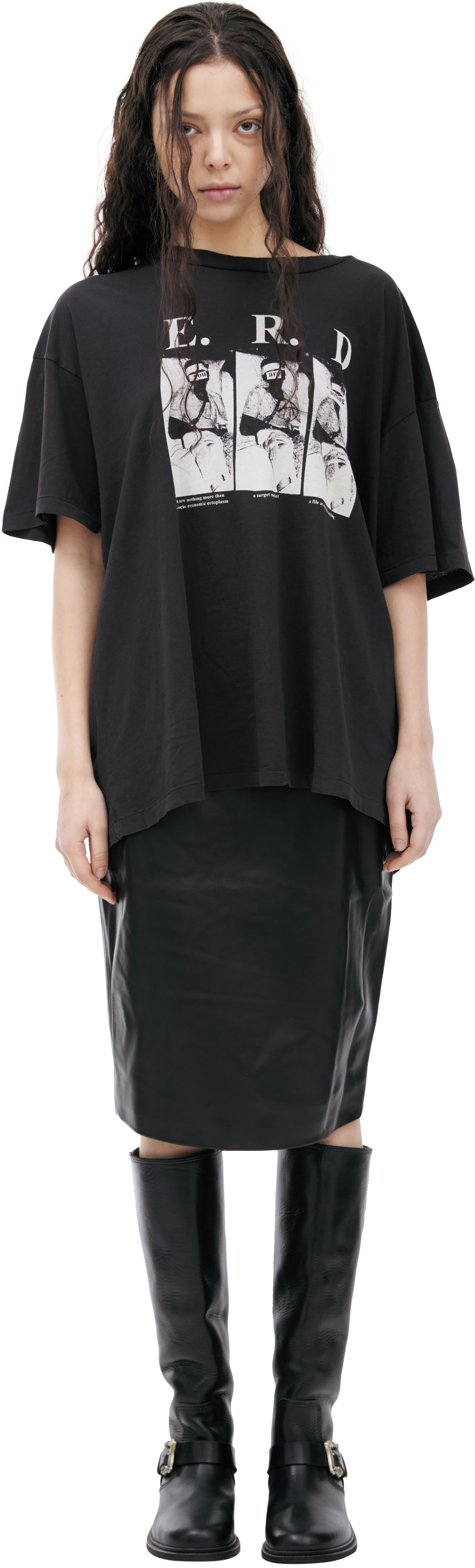 Enfants Riches Déprimés Черная футболка с принтом