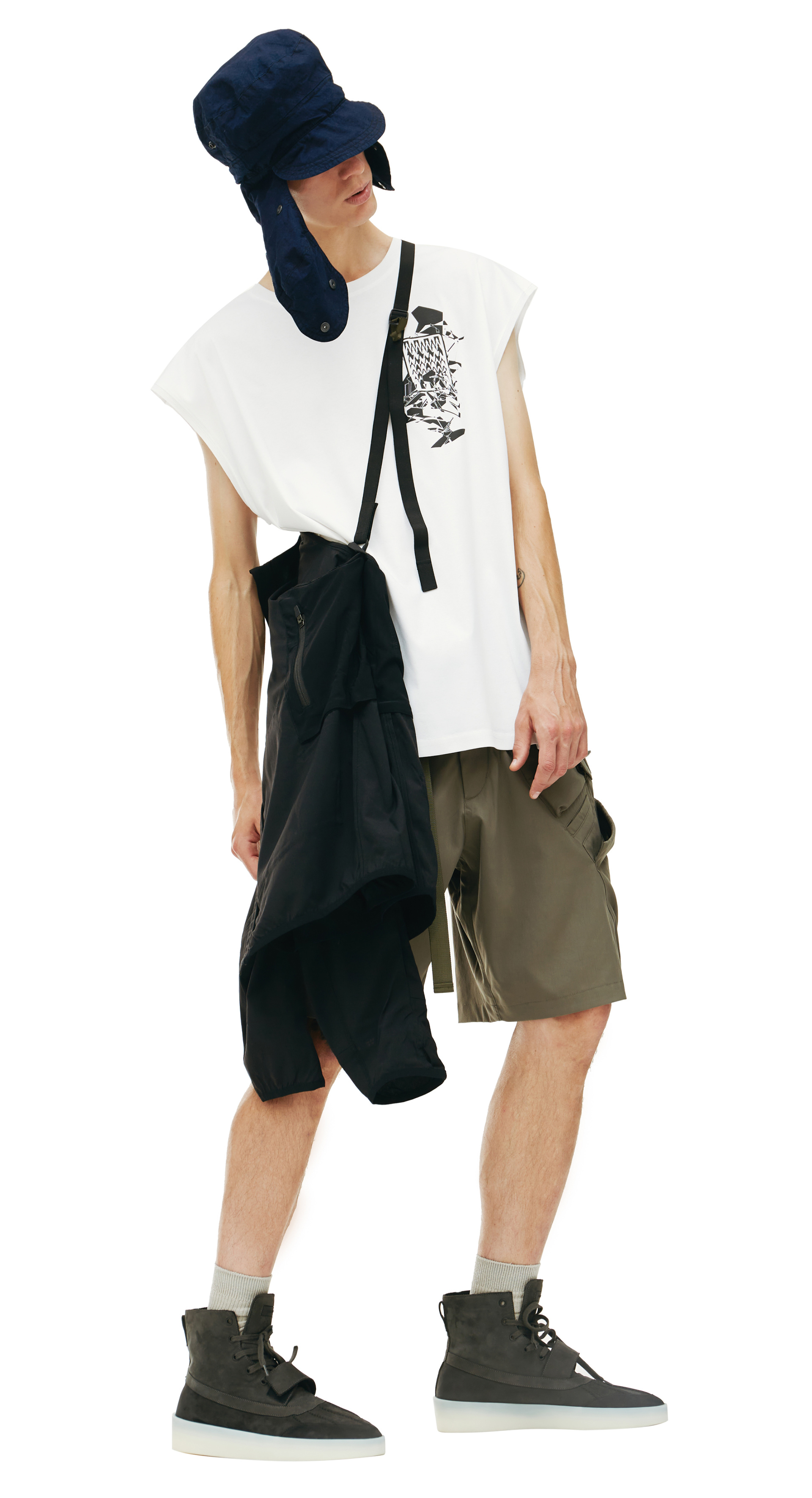 Acronym Футболка S25 с принтом