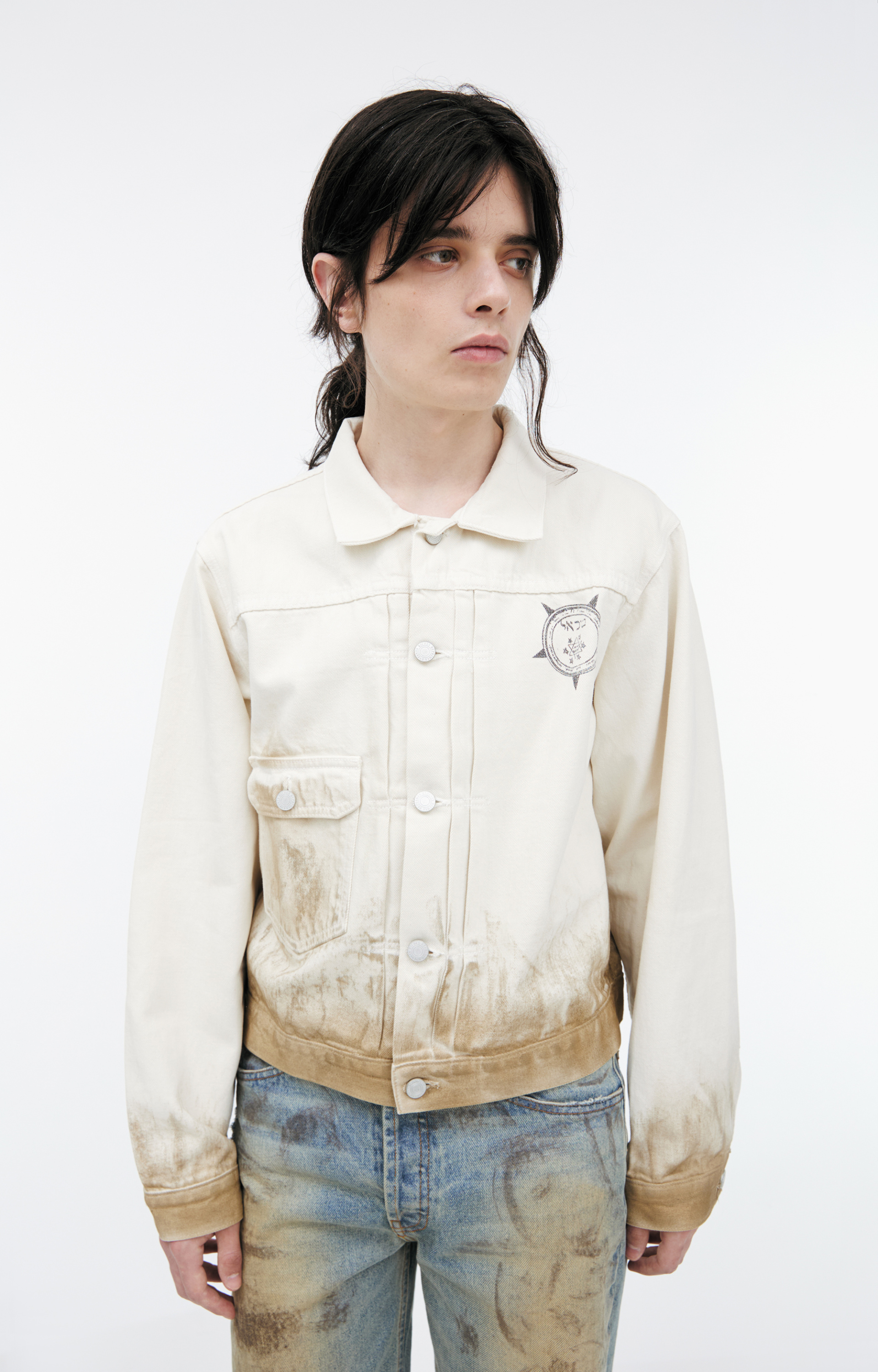 Enfants Riches Déprimés Джинсовая куртка с принтом