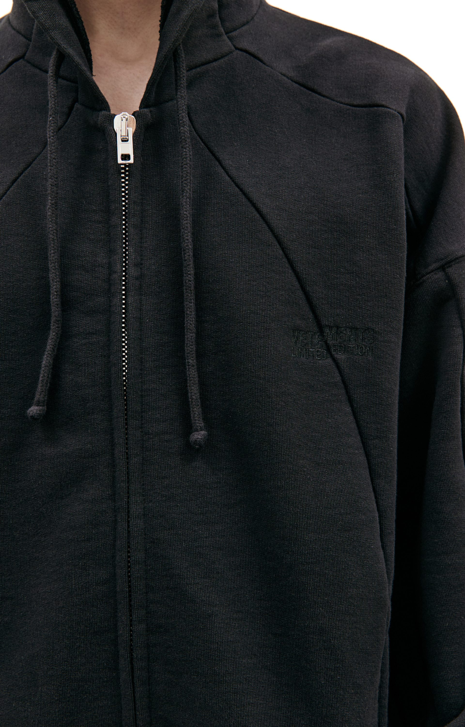 VETEMENTS Оверсайз худи на молнии