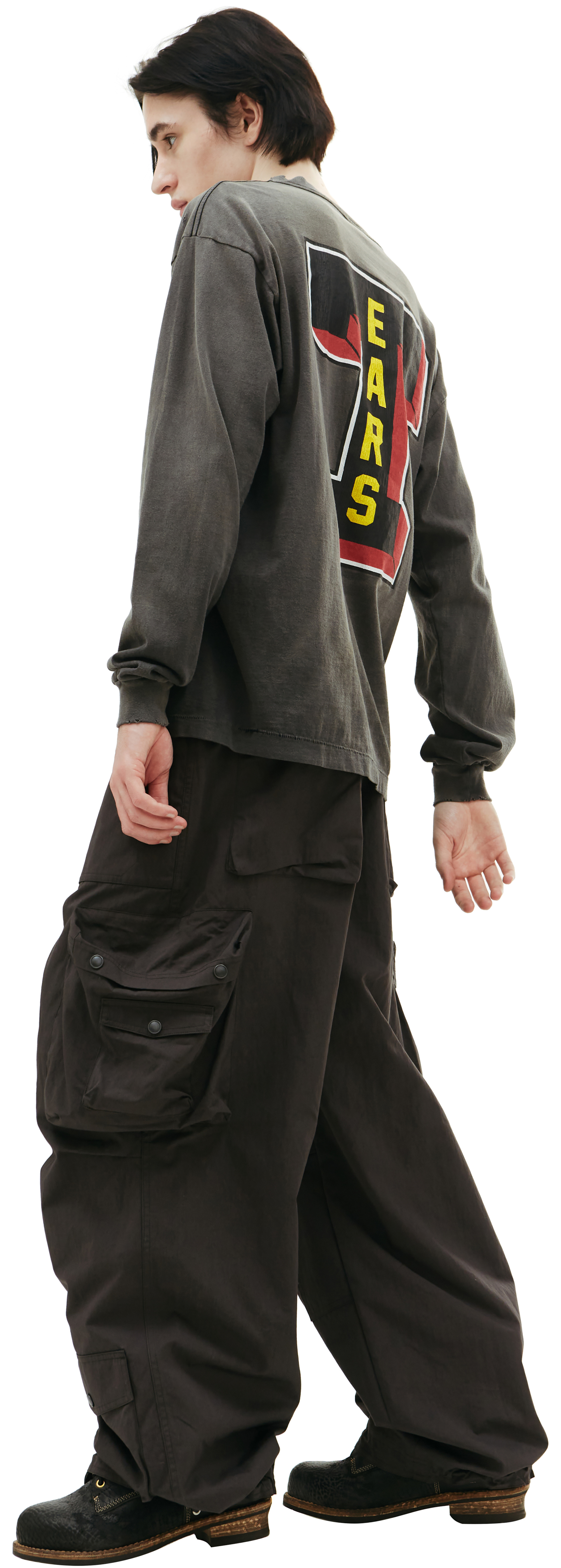 Saint Michael Лонгслив Saint Michael x Denim Tears с принтом