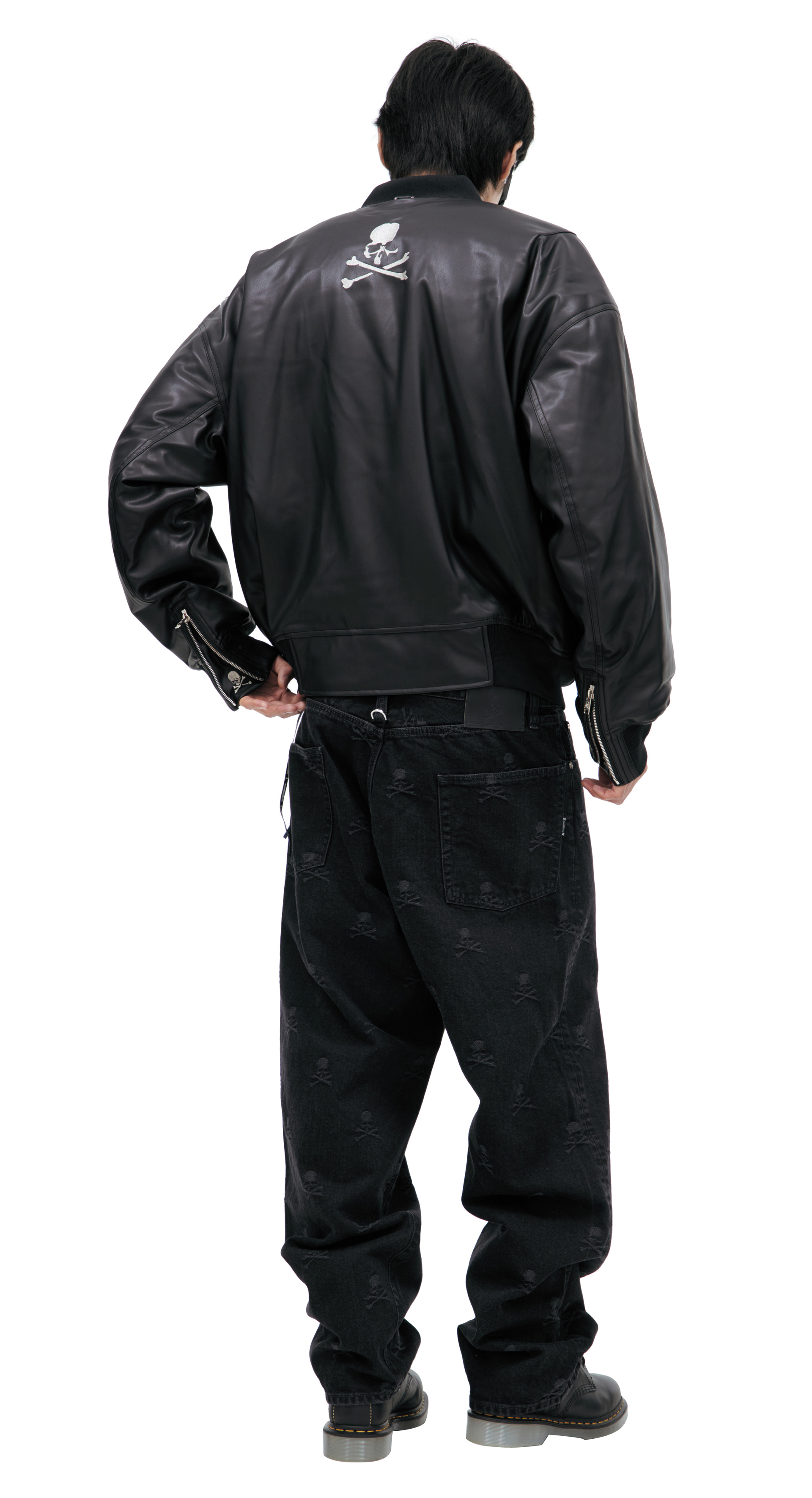 Mastermind WORLD Черная куртка с логотипом