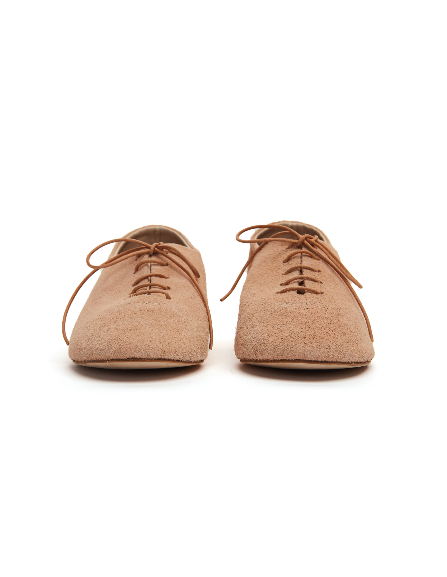 Hender Scheme Бежевые туфли MIP-13 из замши