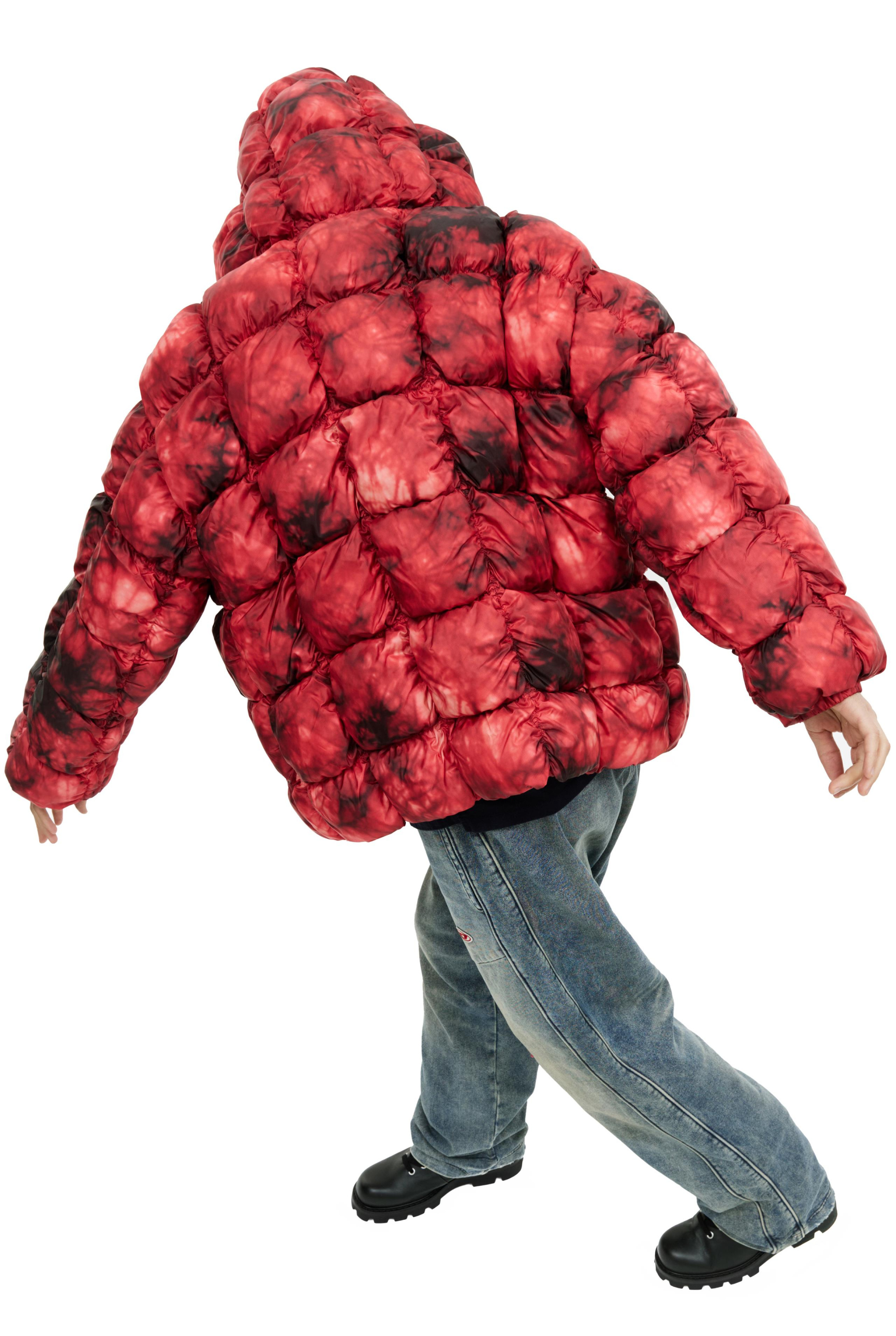 Diesel Тайдай пуховик W-Ralle