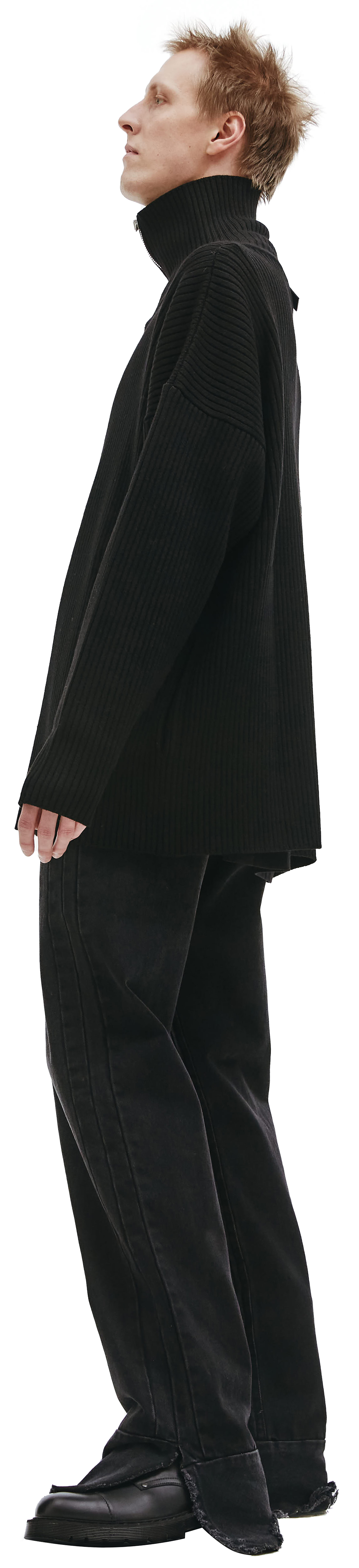 VETEMENTS Шерстяной кардиган на молнии