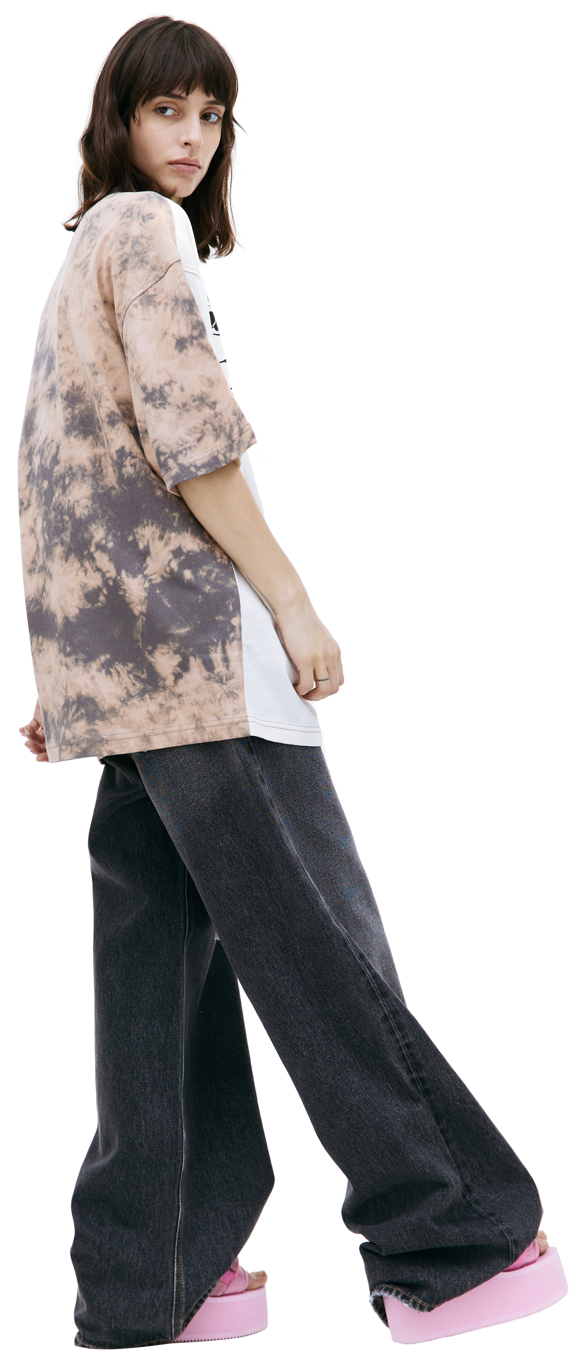 Diesel Футболка T-Wesher с эффектом тай-дай