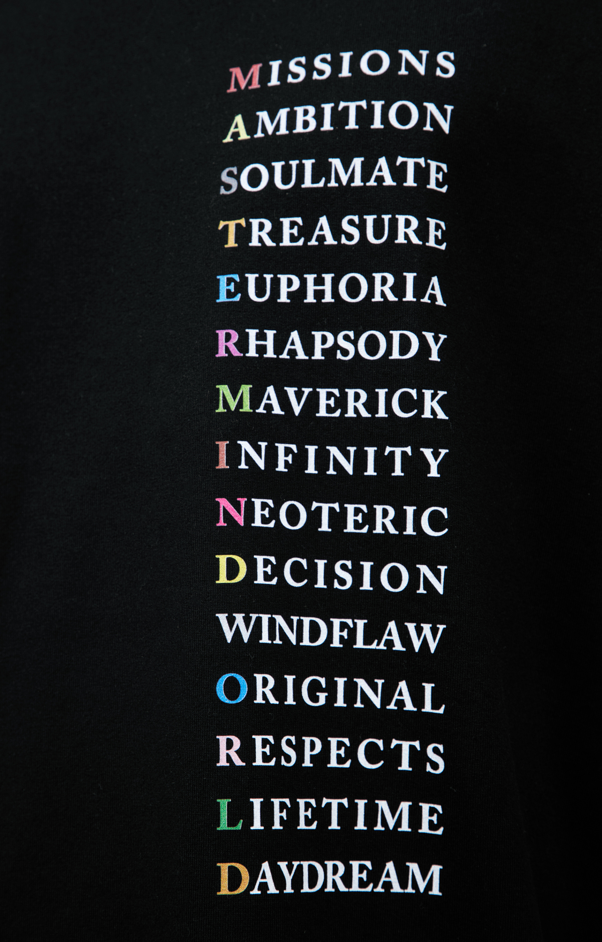 Mastermind WORLD Черная футболка с принтом