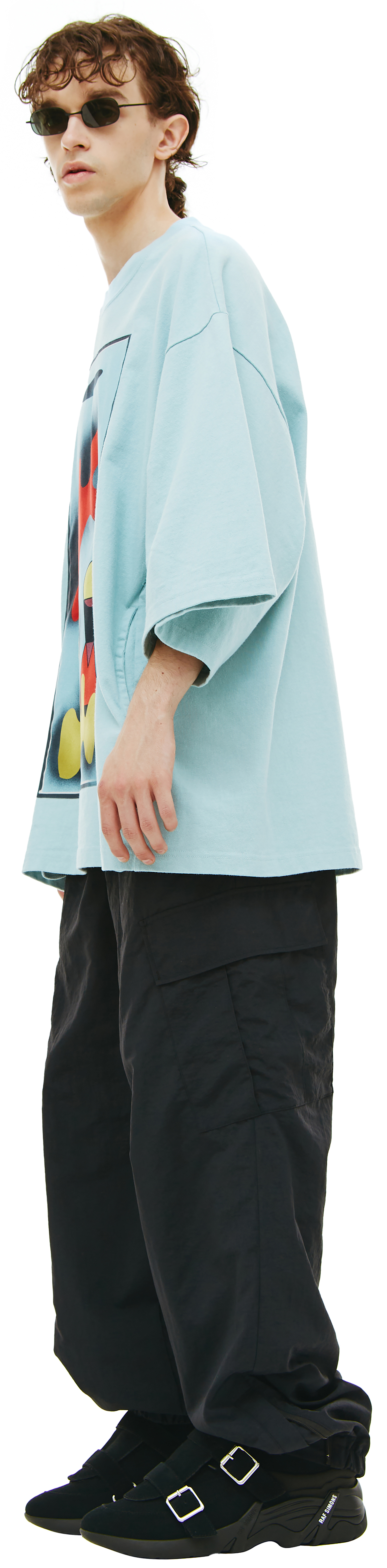 Undercover Оверсайз футболка с карманами