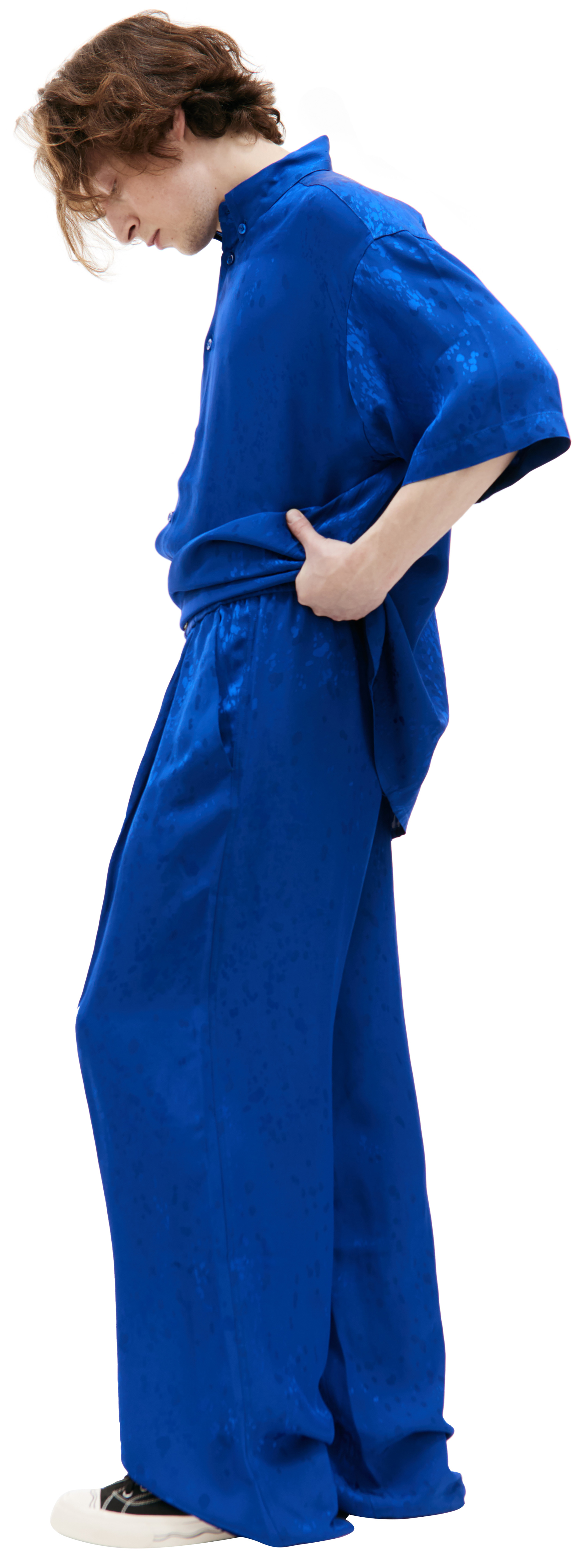 LOUIS GABRIEL NOUCHI Прямые брюки на резинке