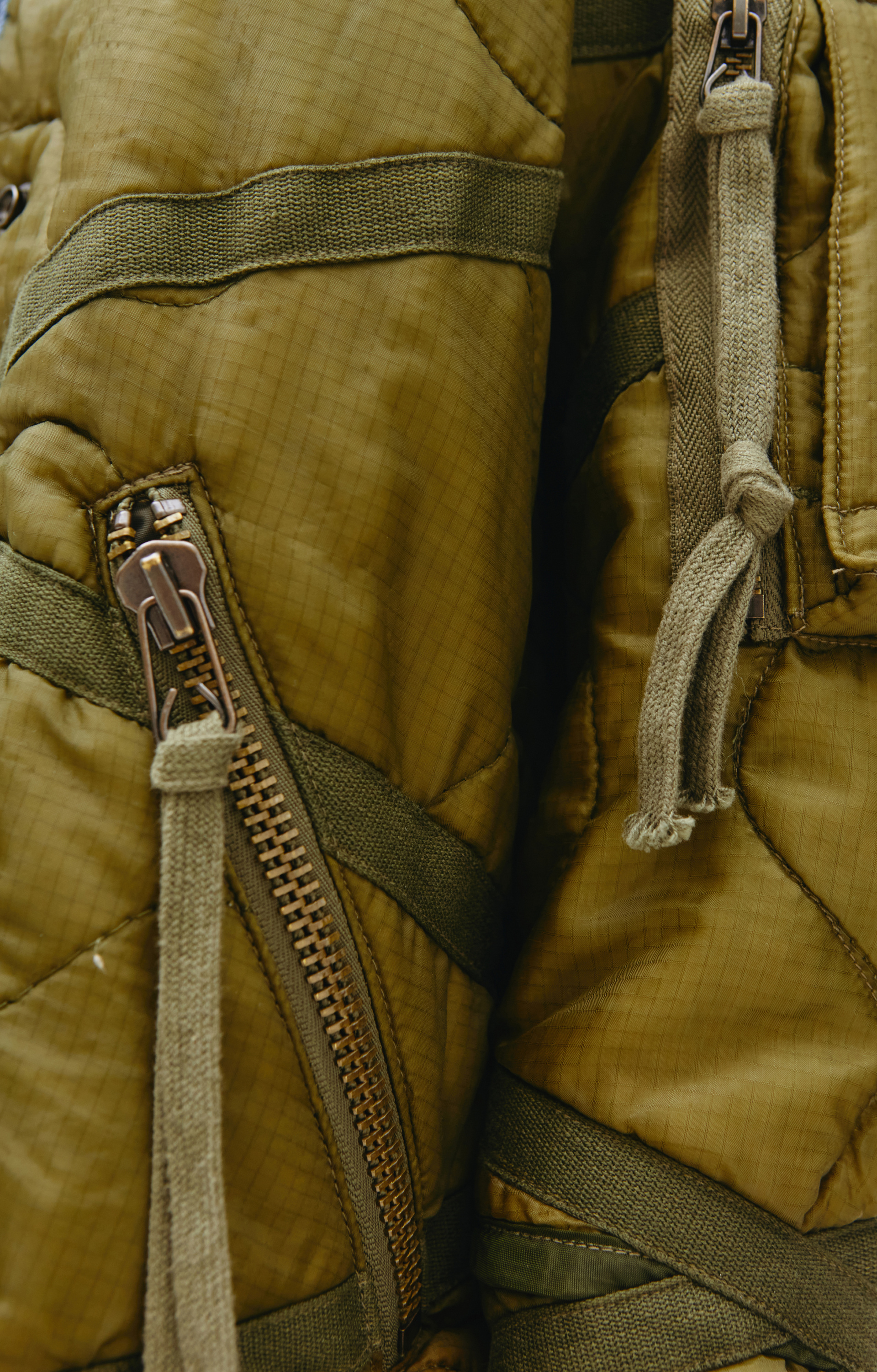 Greg Lauren Куртка со вставками из денима