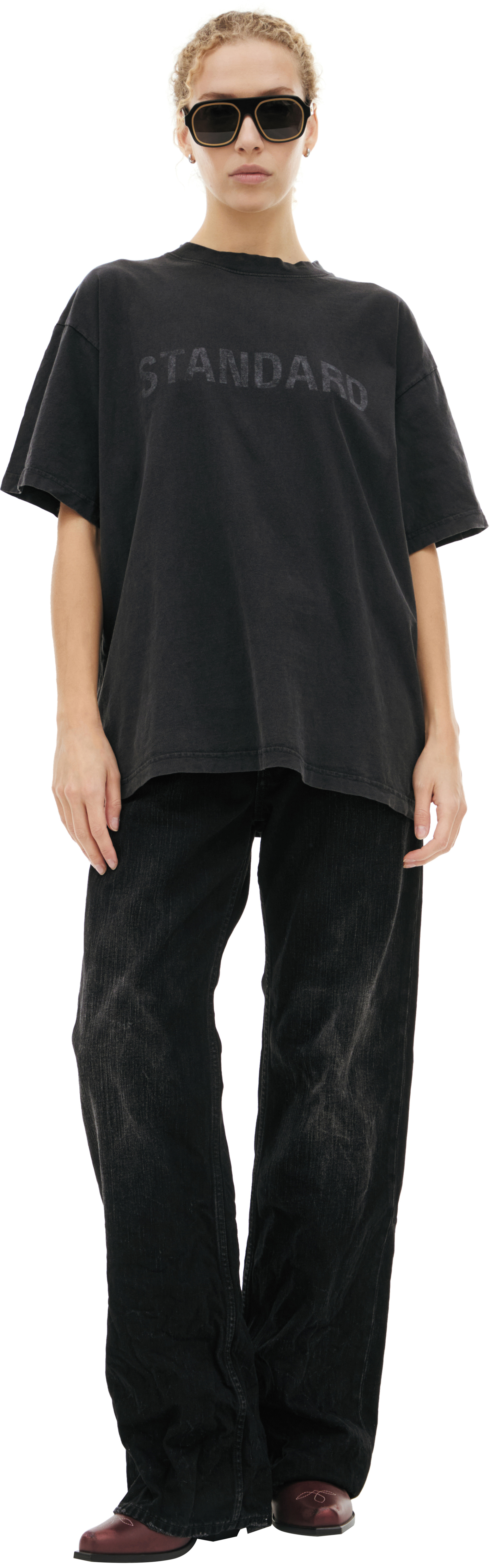 Balenciaga Футболка с принтом \'standard\'