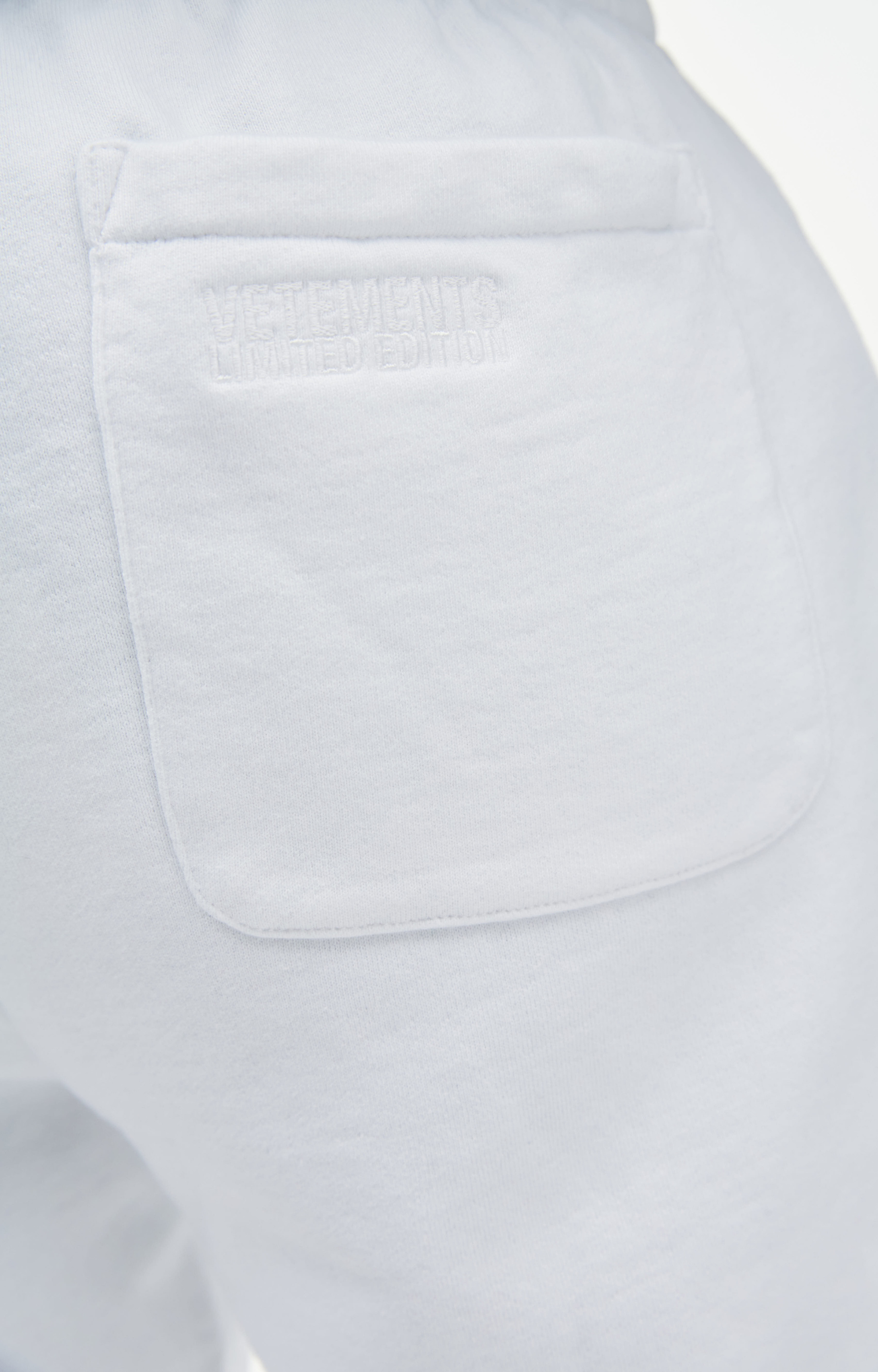VETEMENTS Белые спортивные брюки