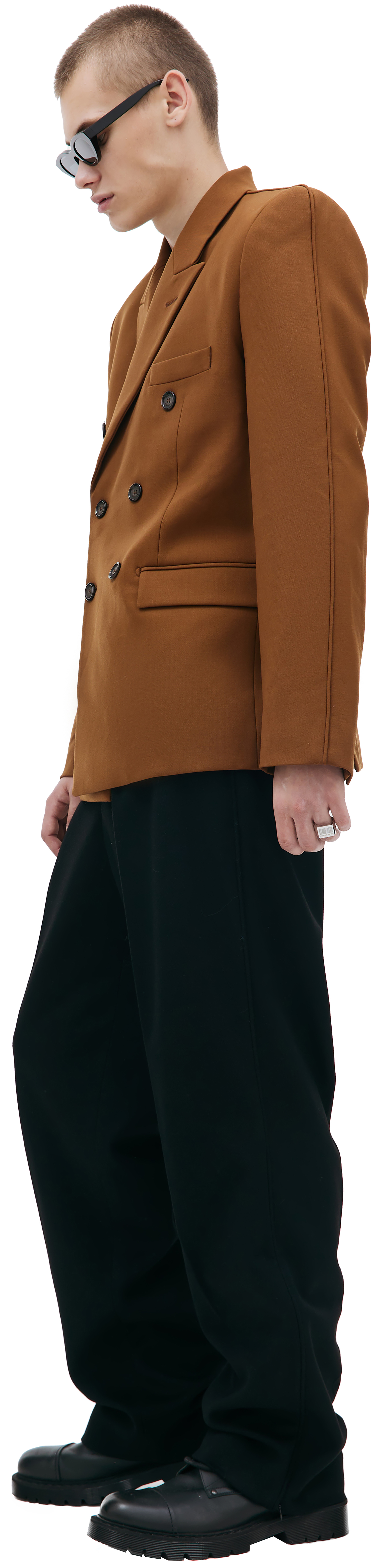 VTMNTS Двубортный пиджак из шерсти