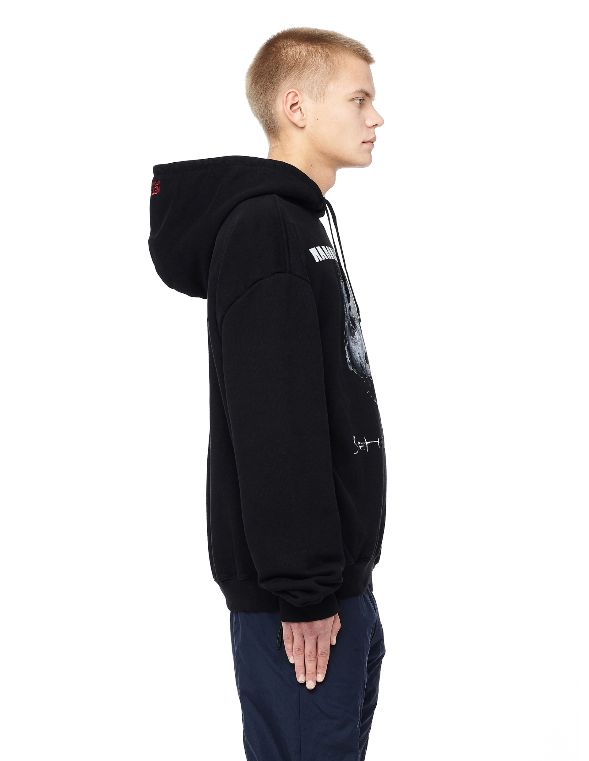 VETEMENTS Худи Trash Metal с принтом Rammstein