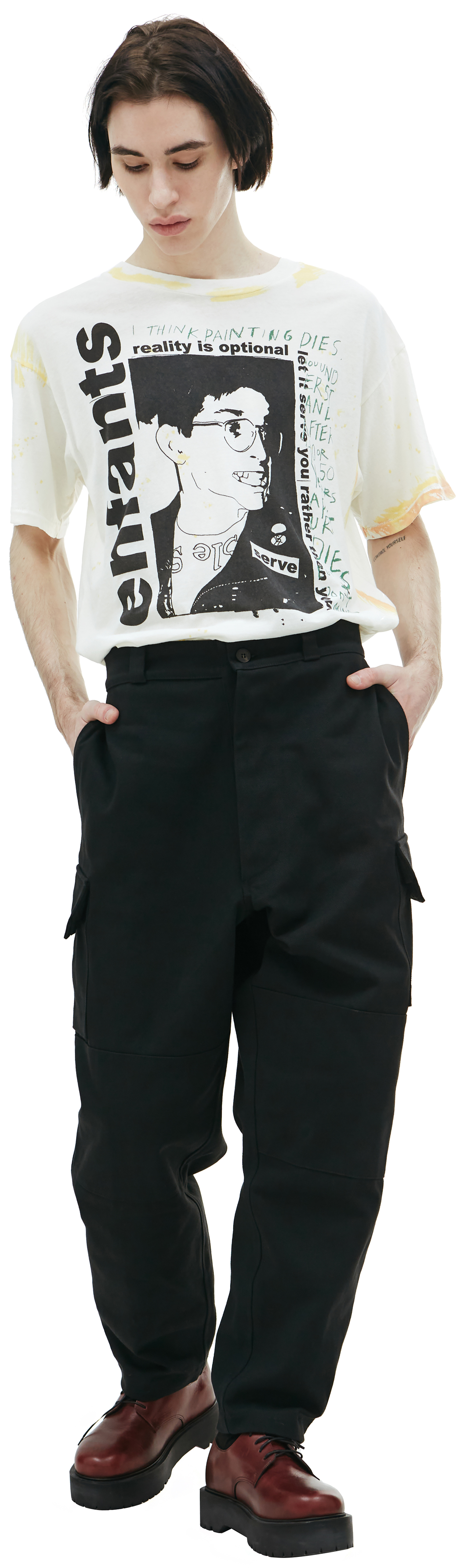 Enfants Riches Déprimés Черные брюки-карго