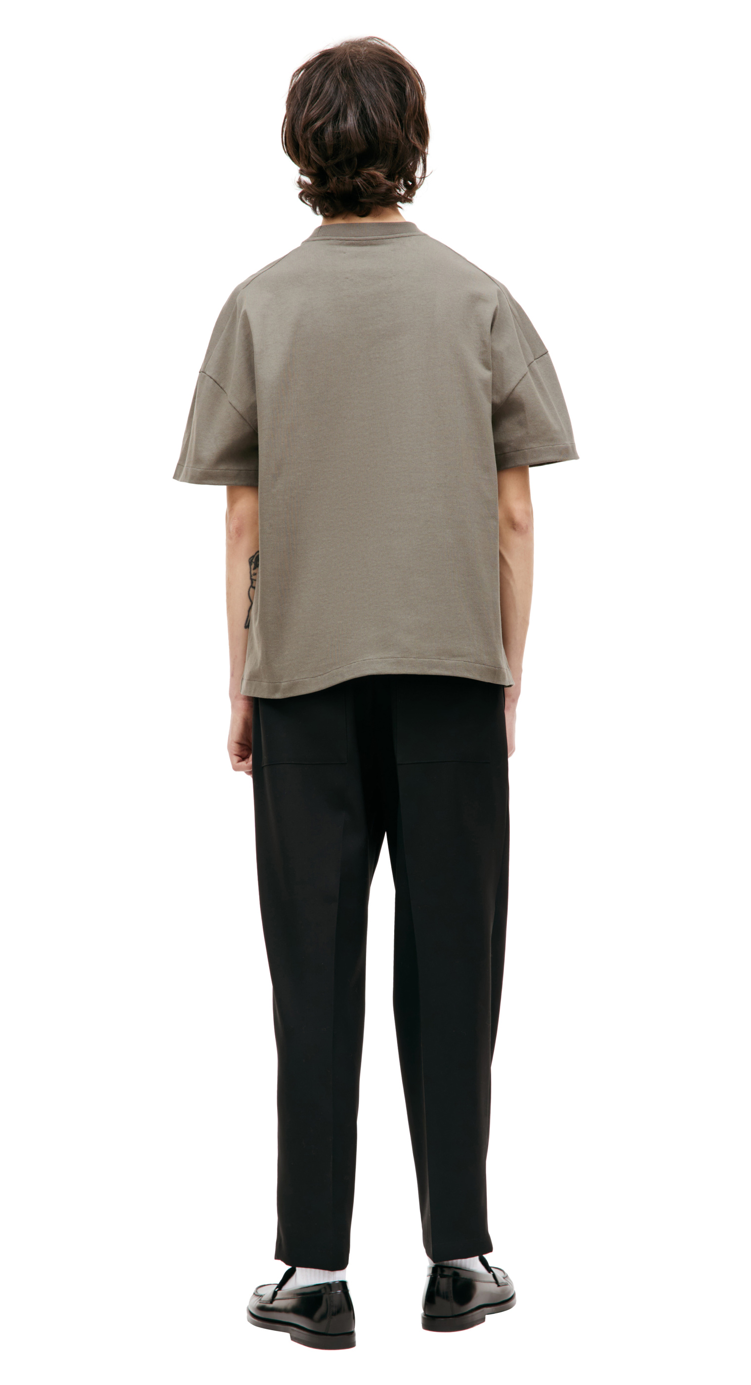 Jil Sander Оверсайз футболка с логотипом