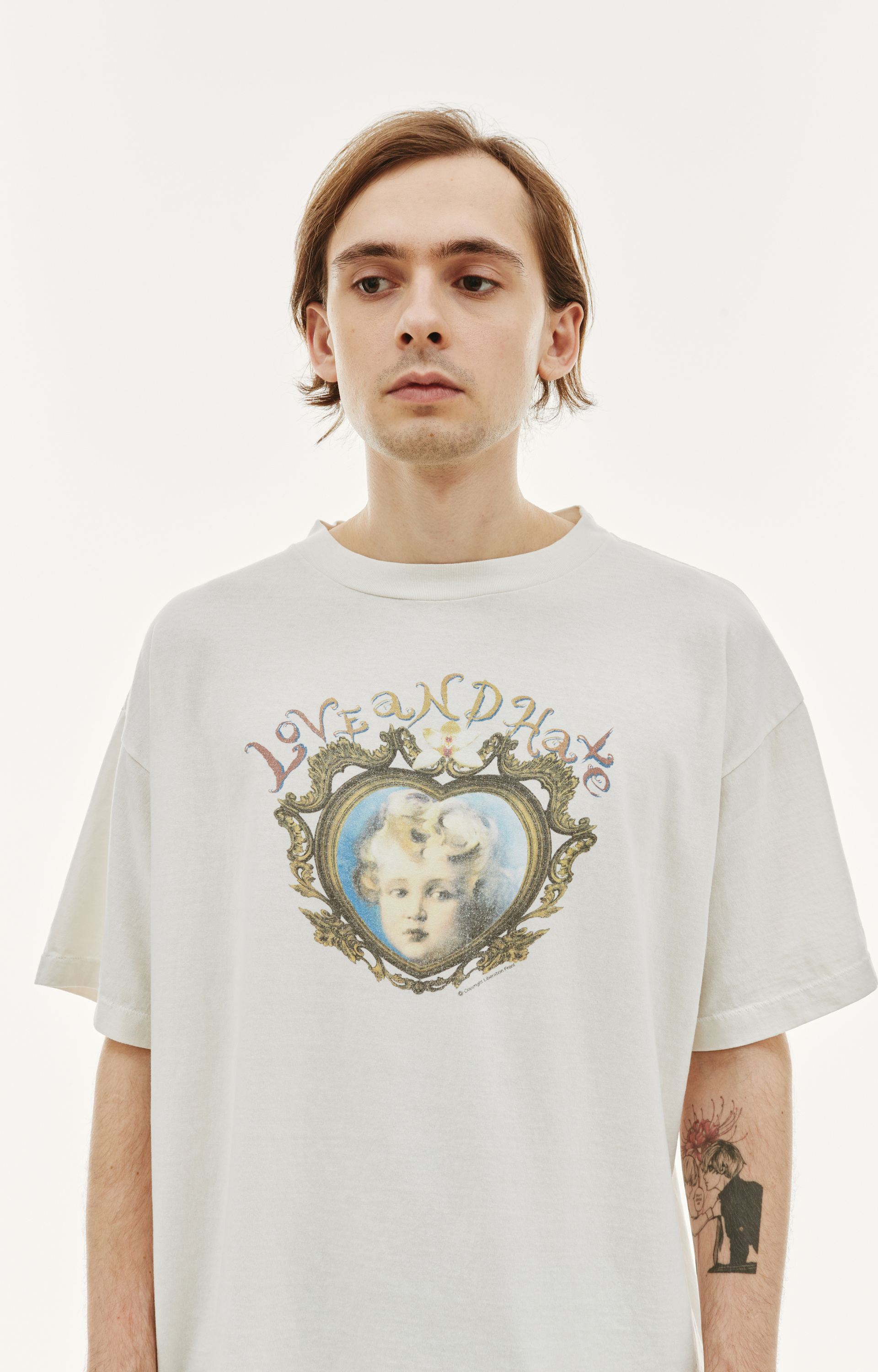 Saint Michael Футболка с принтом Saint Baby